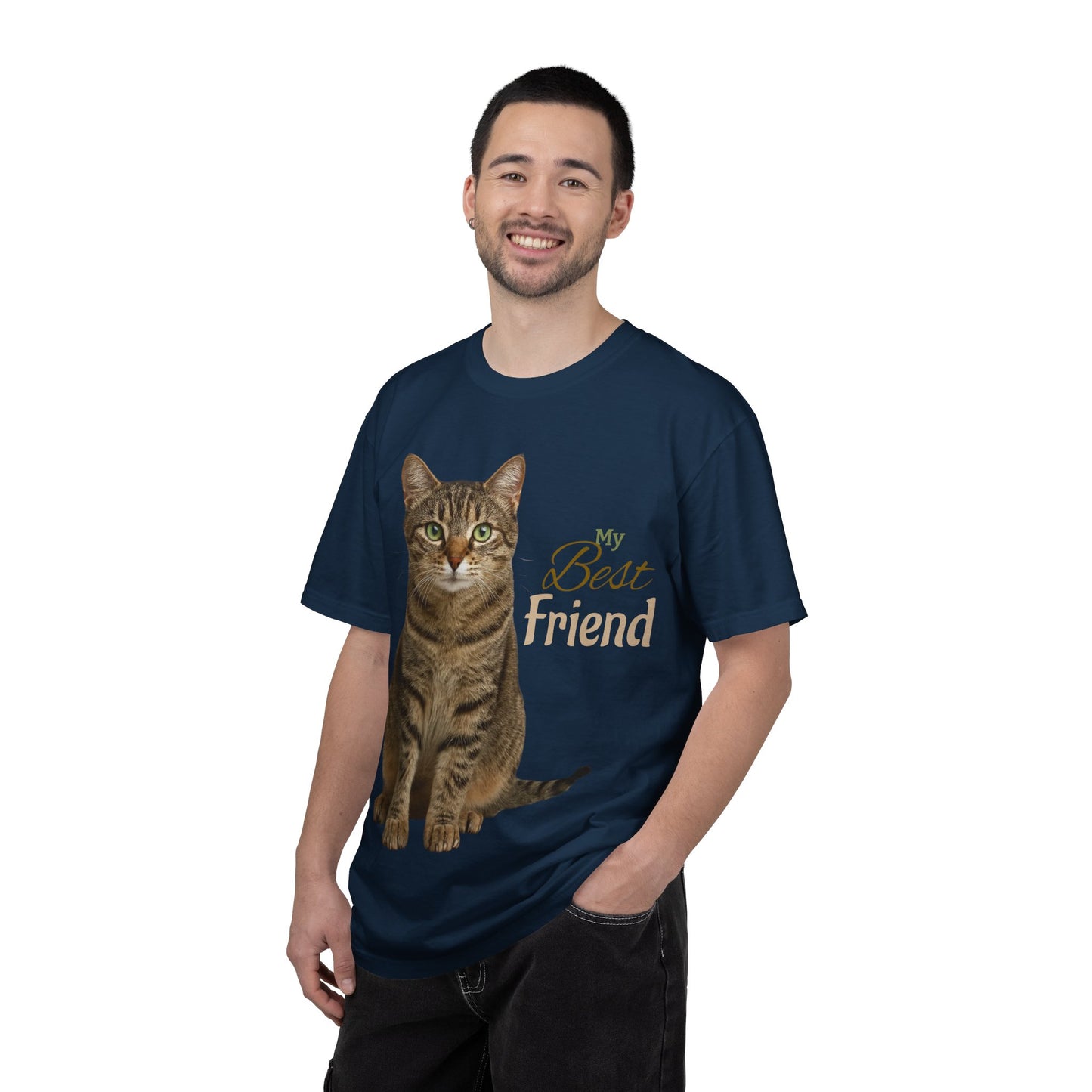 Pet Custom Image and Name Cat, Dog etc “My Best Friend” T-Shirt