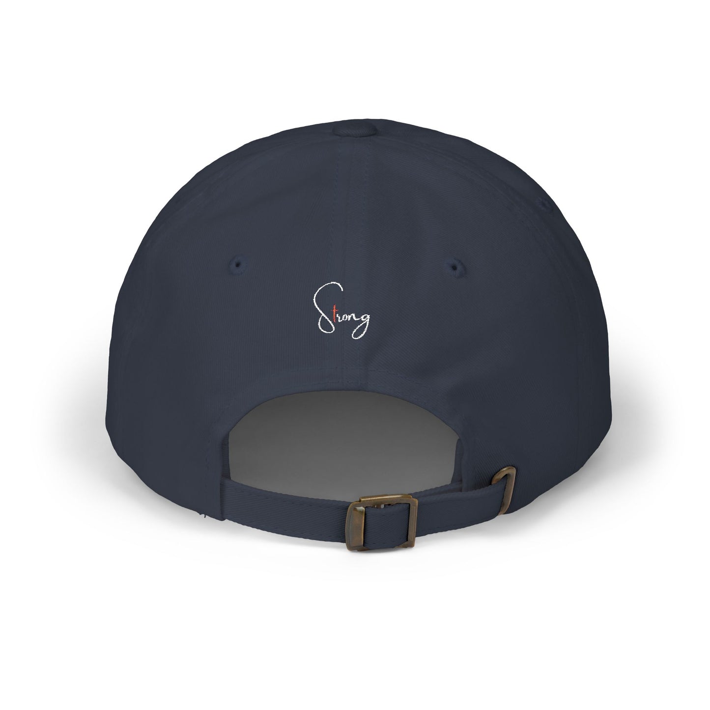 Create New Life — Embroidered White Baseball Cap for Regular Use
