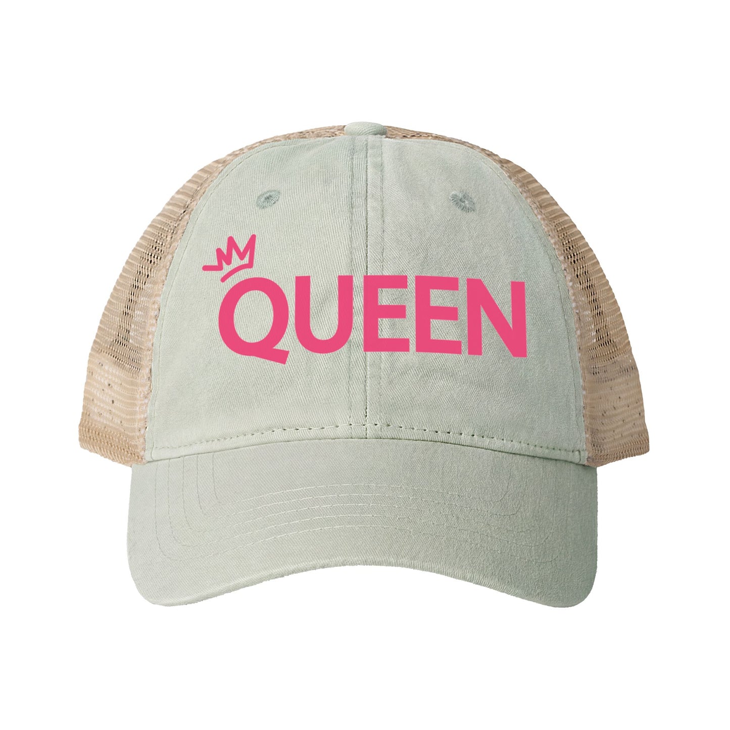 Women's Washed Mesh-Back Cap