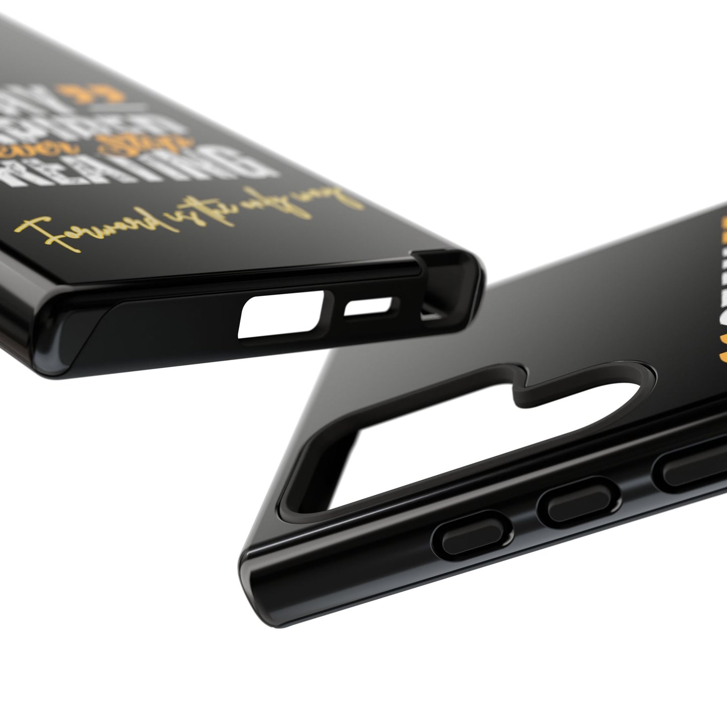 Inspirational Phone Case — “Stay Inspired, Never Stop Creating” Protective Cover