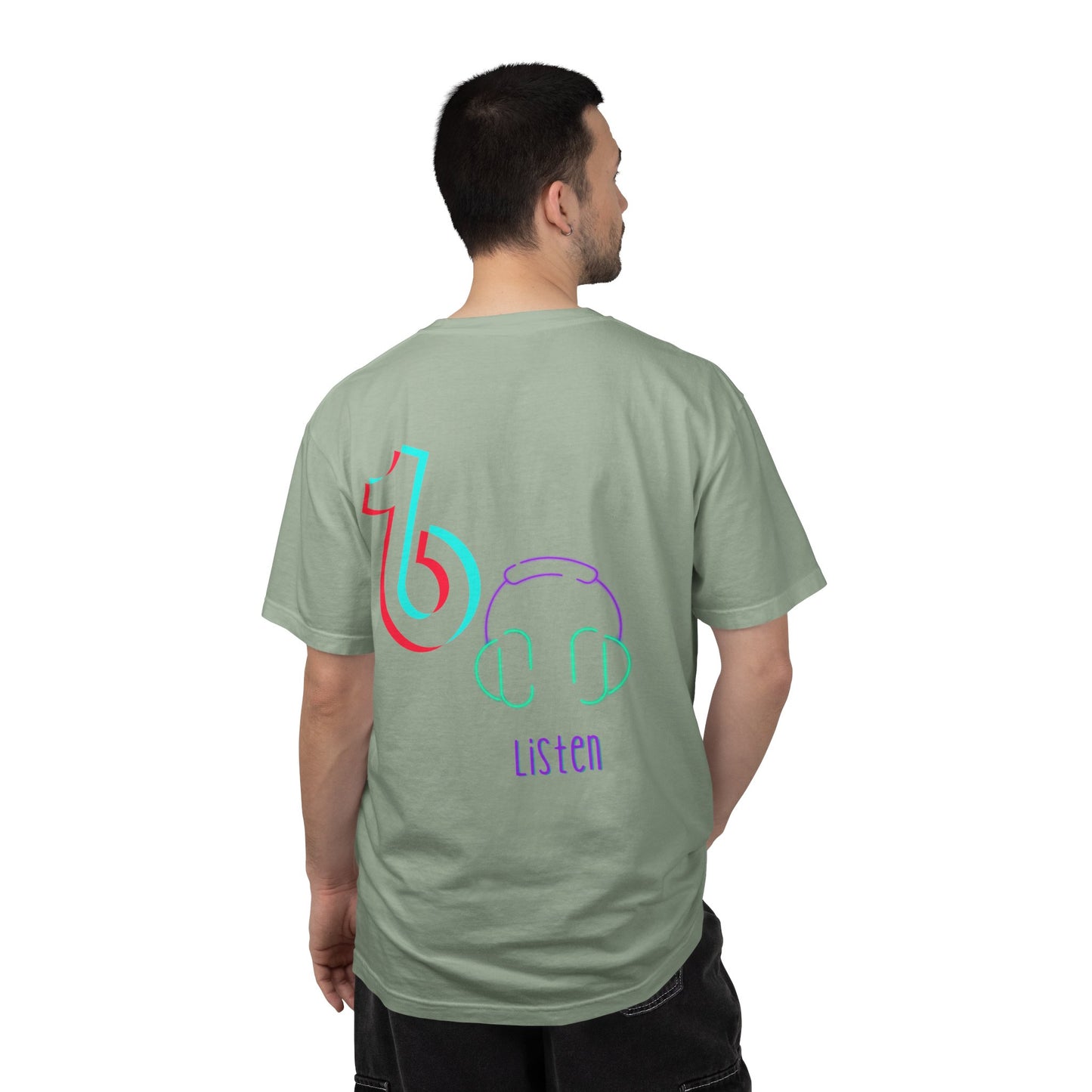 TikTok King T-Shirt — Custom Channel Name Music Tee Tiktok custom Name Tee