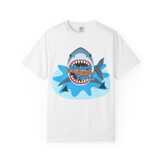 Shark Graphic T-Shirt — 'Shark' Ocean Illustration Tee