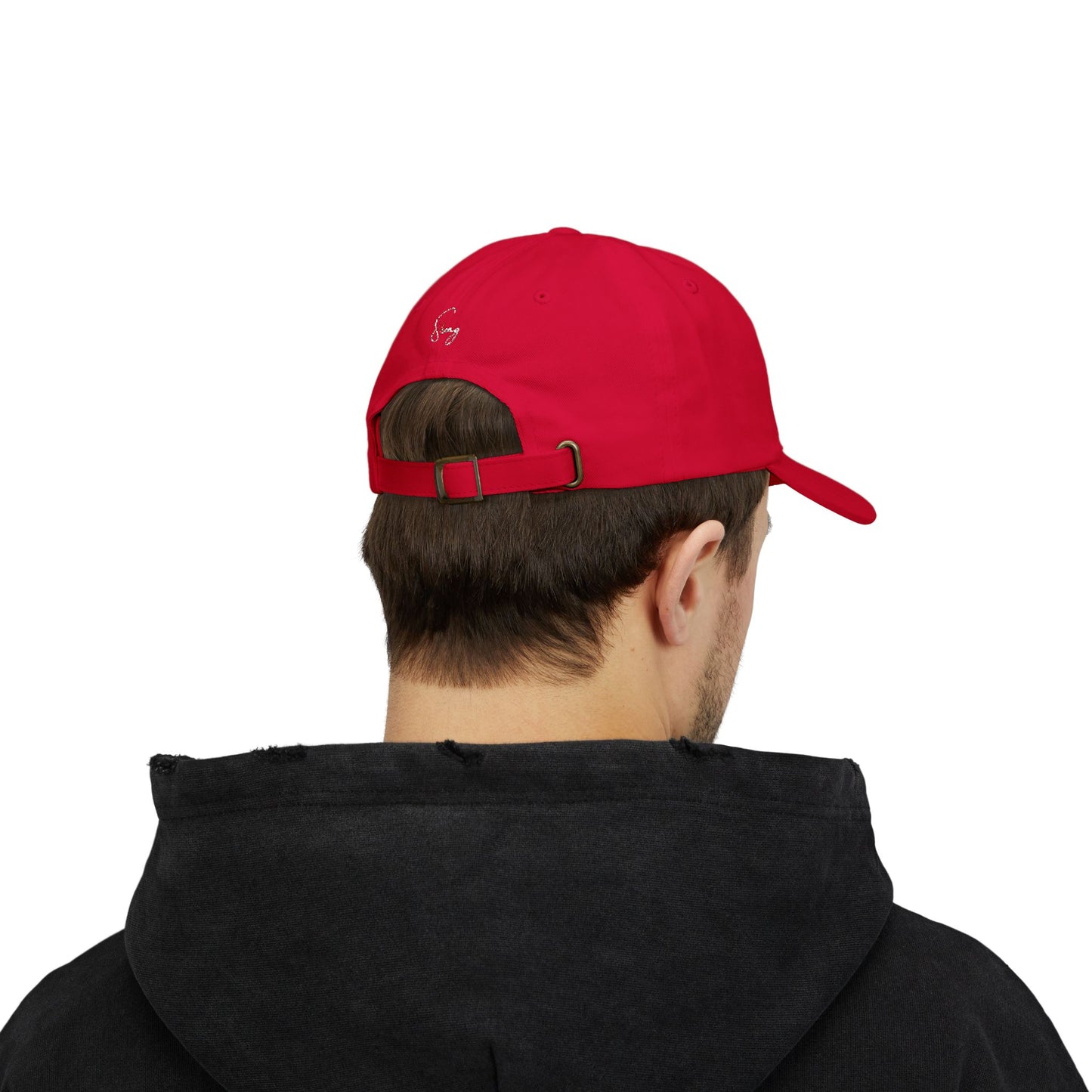Create New Life — Embroidered White Baseball Cap for Regular Use
