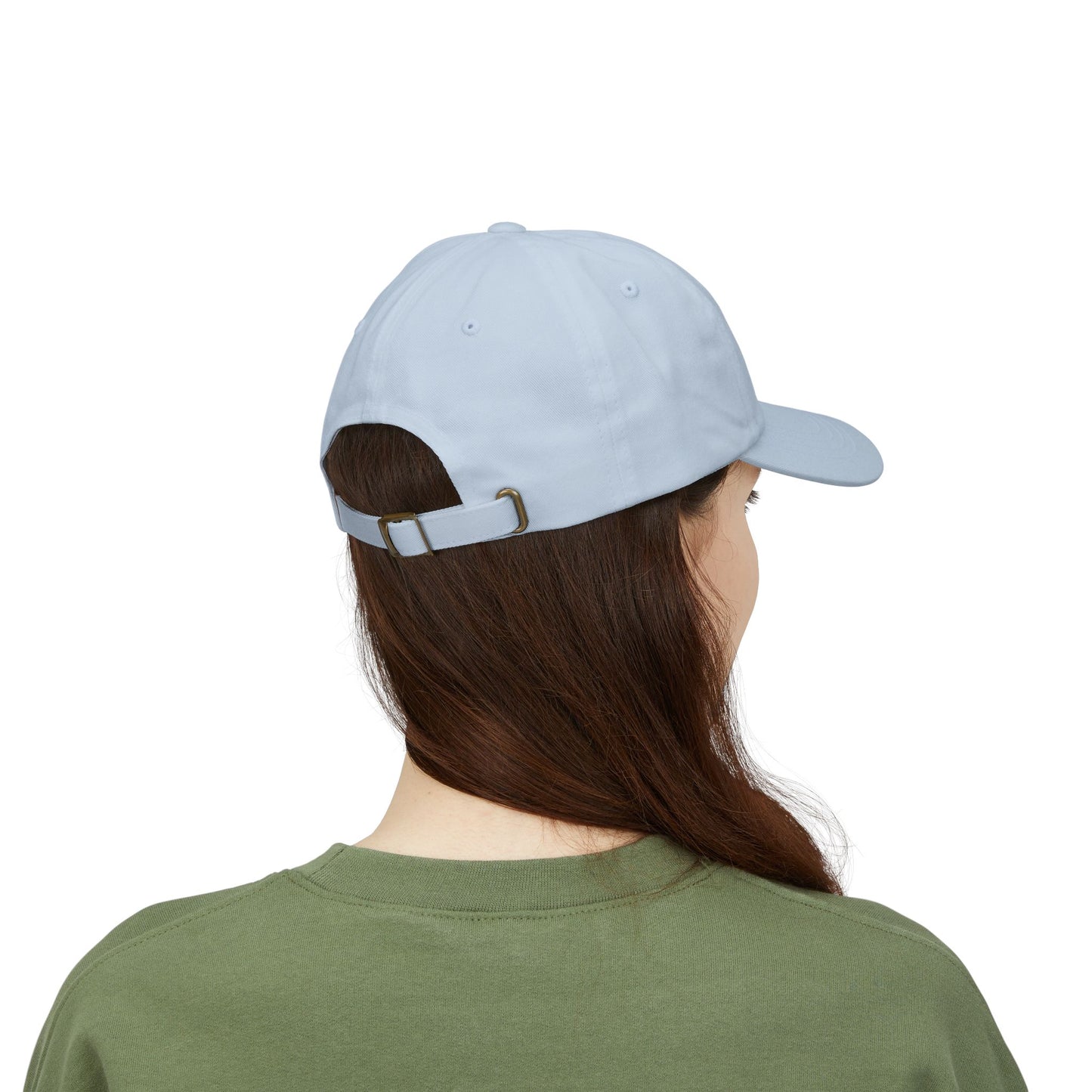 Let Me Cook Dad Cap — Embroidered White Baseball Hat for Cooks & Grillers