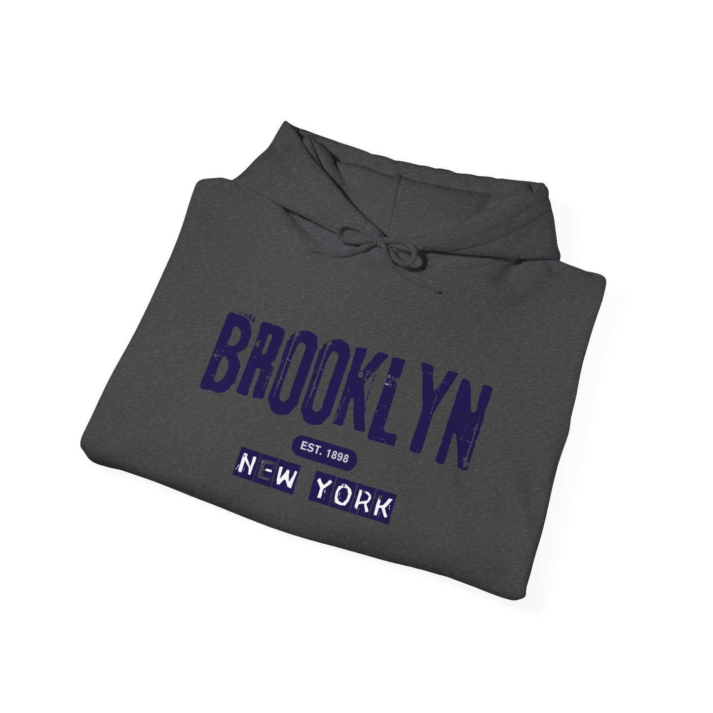 Brooklyn NY Vintage Logo Hoodie — New York City Streetwear Pullover