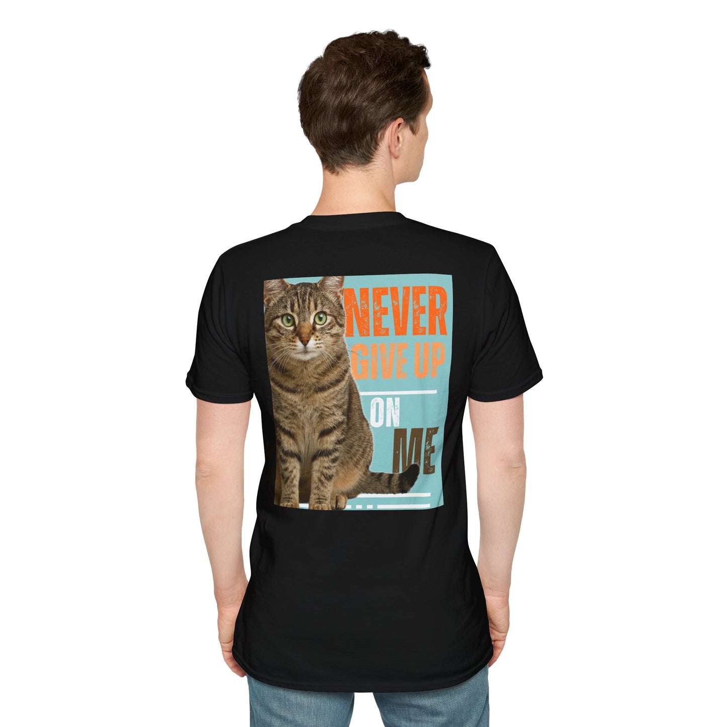 Life Is Beautiful Cat T-Shirt — Inspirational Cat Graphic Tee