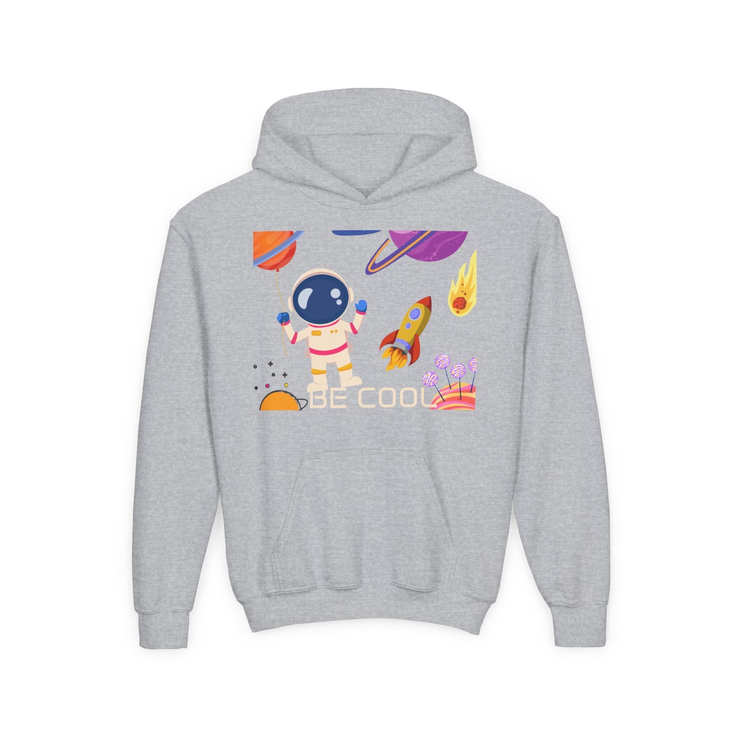 Kids Space Hoodie – Cute Astronaut Rocket Sweatshirt for Boys & Girls - Custom design