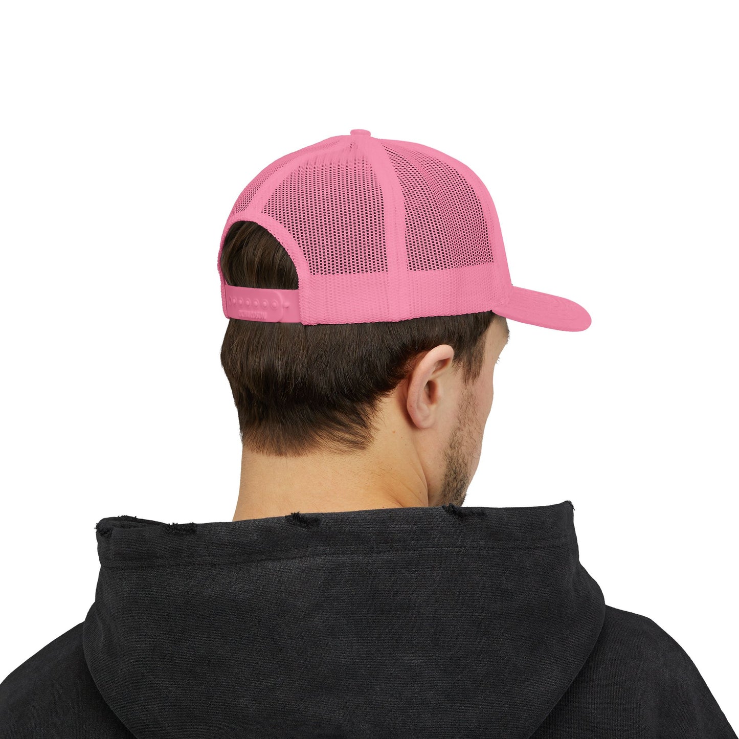 Brooklyn Trucker Cap – Vintage Sequin Patch Snapback