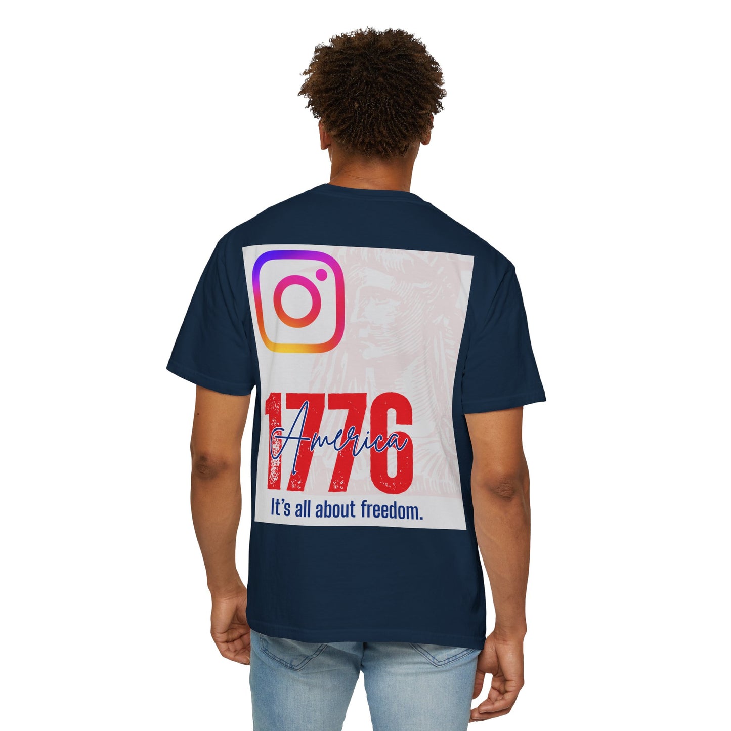 Instagram King T-Shirt — Custom @myChannel Name Social Media Tee