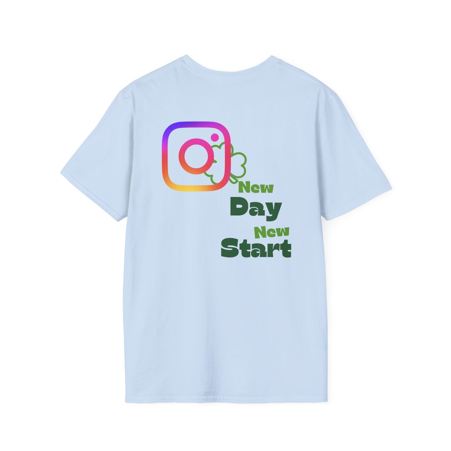 Instagram Queen T-Shirt — "Queen" Social Media Tee with Custom @handle
