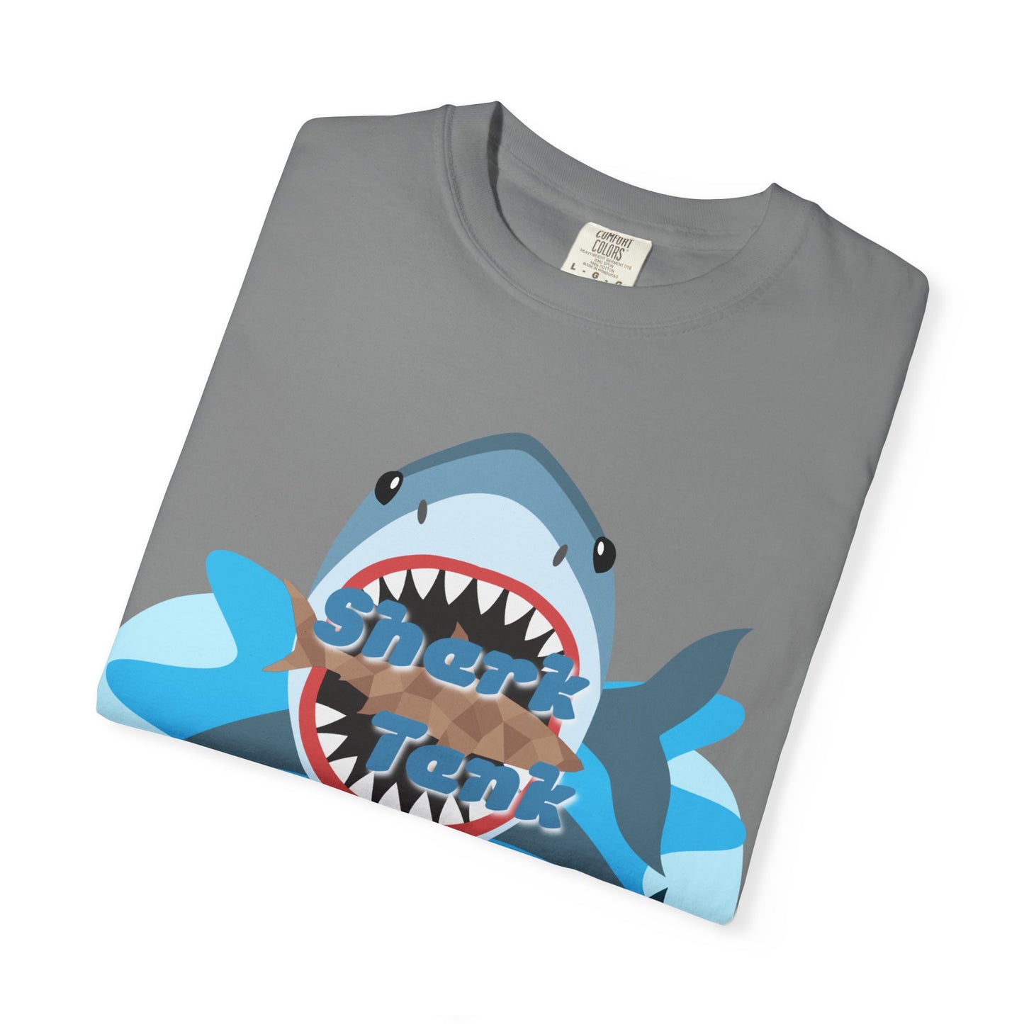 Shark Graphic T-Shirt — 'Shark' Ocean Illustration Tee