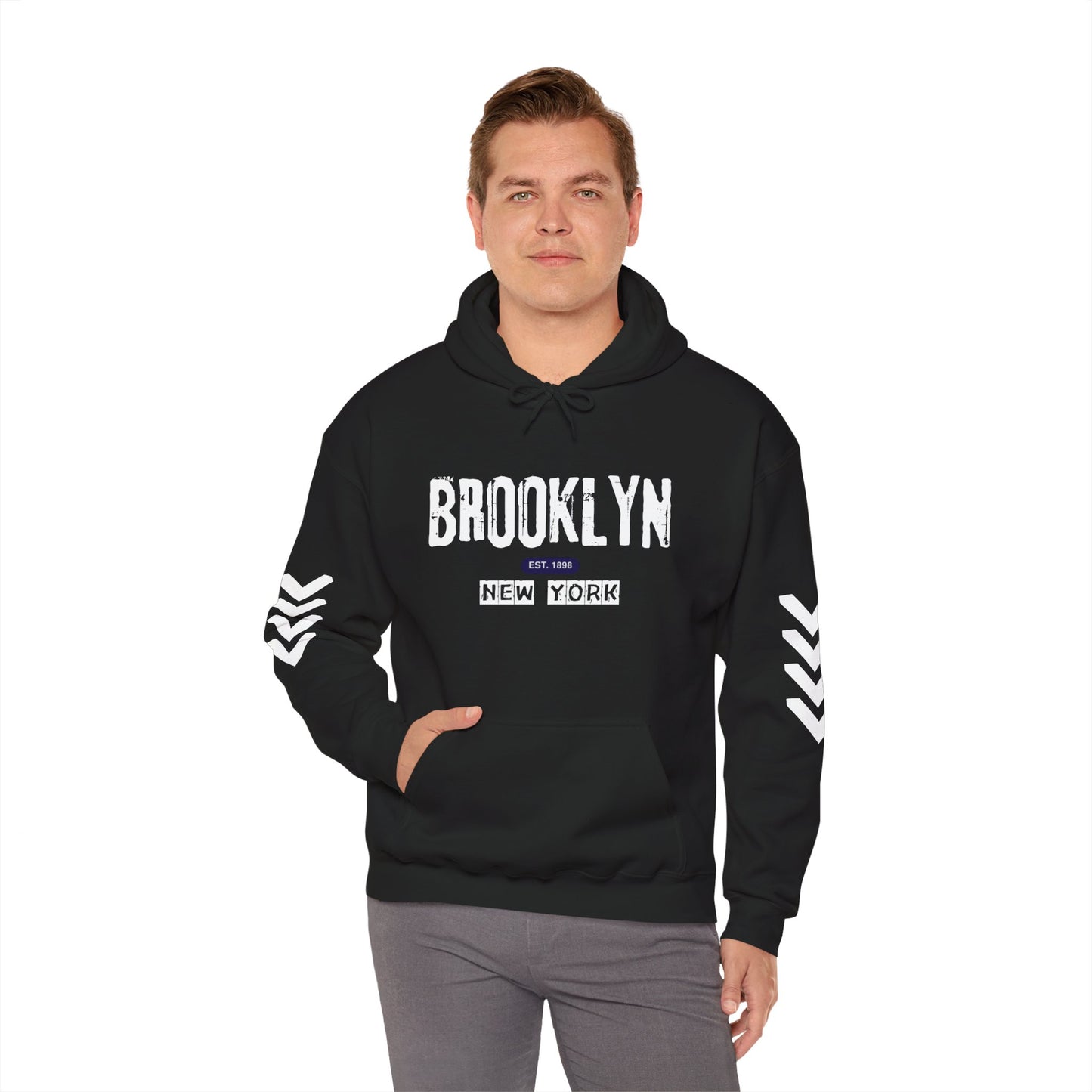 Best Hoodie New York — Urban Brooklyn NY Vintage Logo Sweatshirt