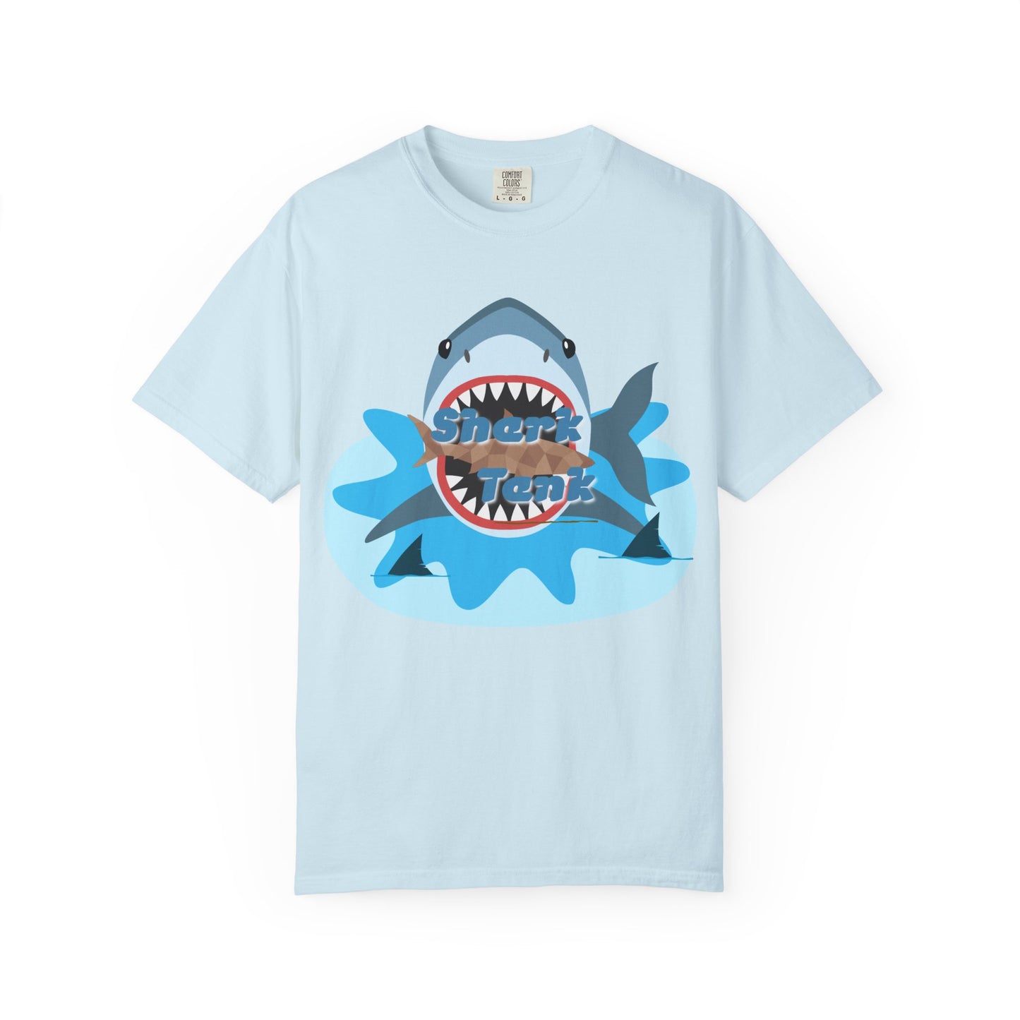 Shark Graphic T-Shirt — 'Shark' Ocean Illustration Tee