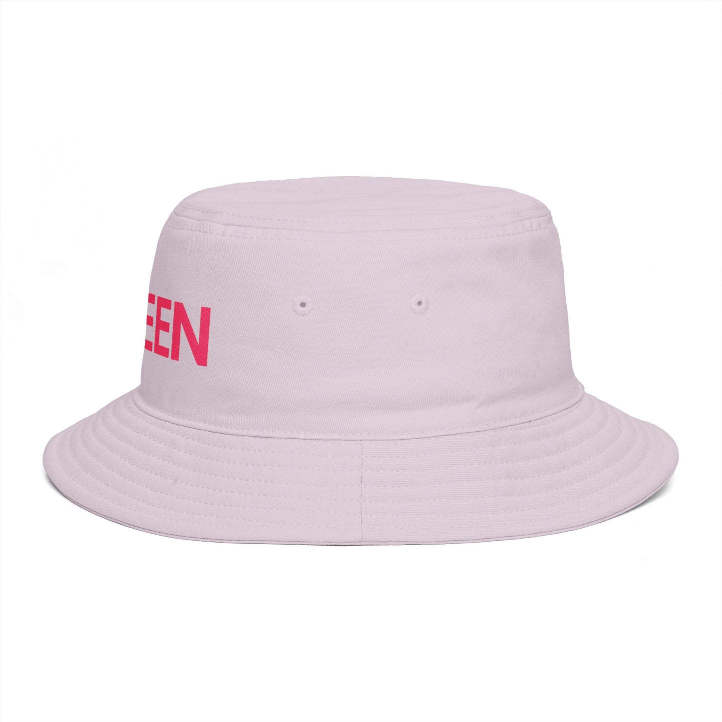 Queen Bucket Hat — Retro Feminine Sun Hat