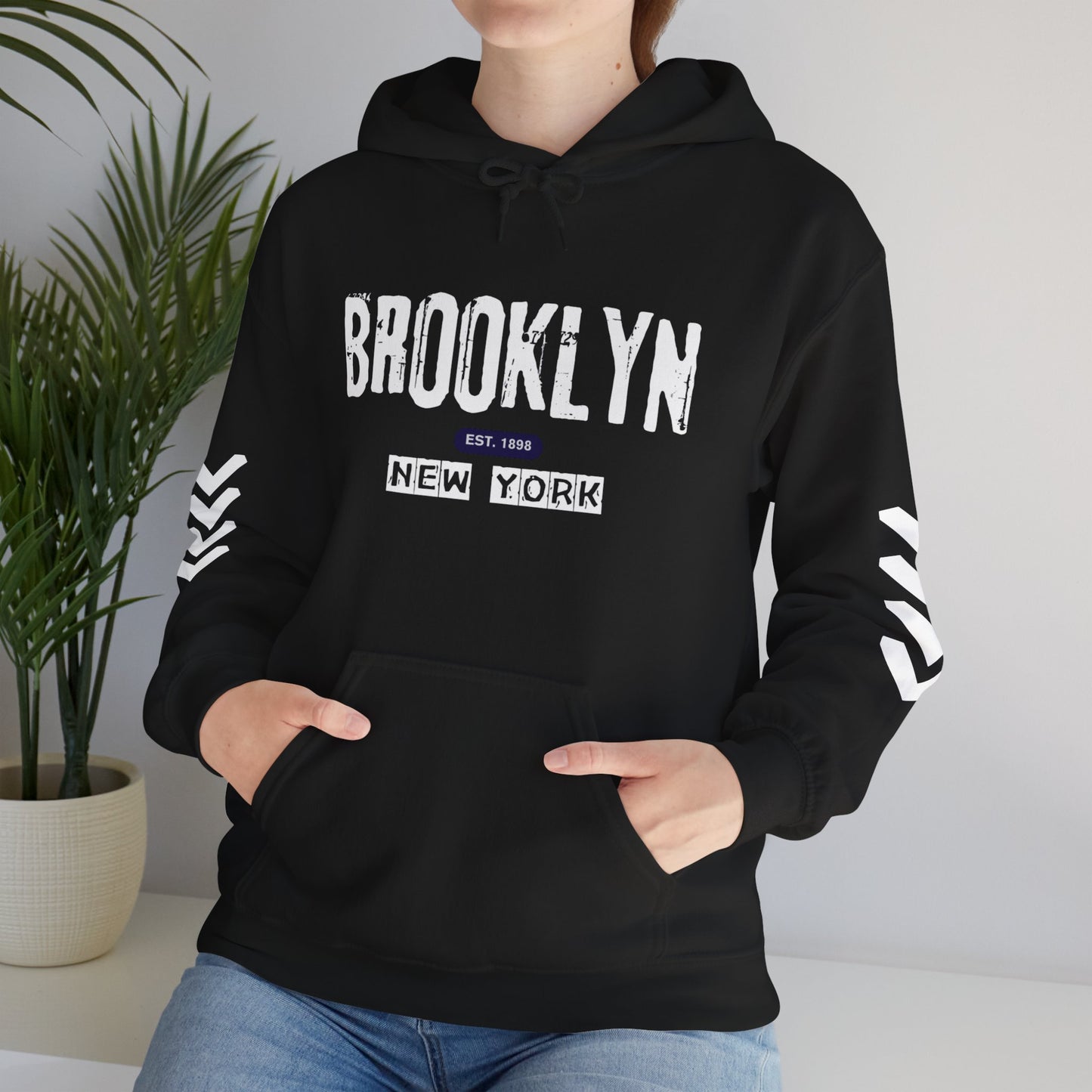 Best Hoodie New York — Urban Brooklyn NY Vintage Logo Sweatshirt