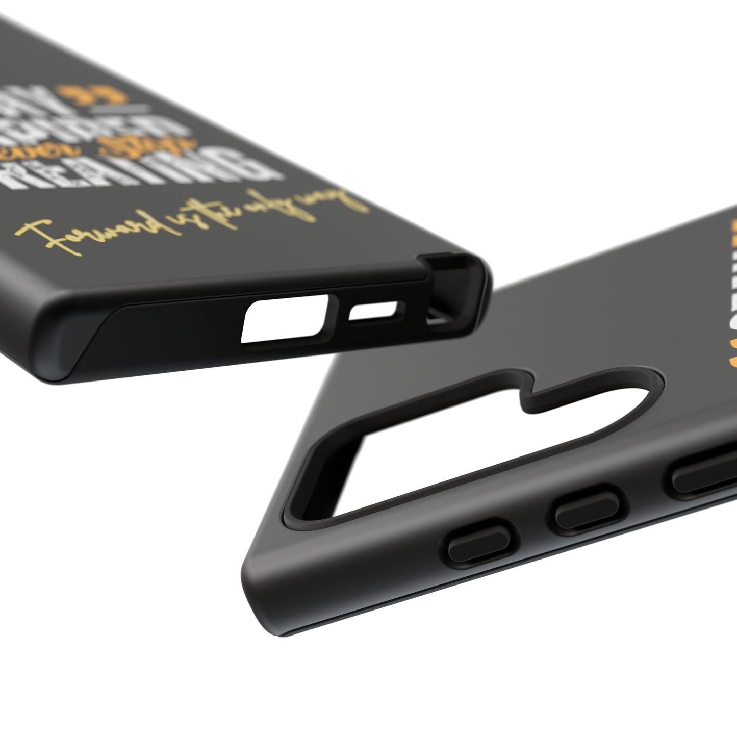 Inspirational Phone Case — “Stay Inspired, Never Stop Creating” Protective Cover