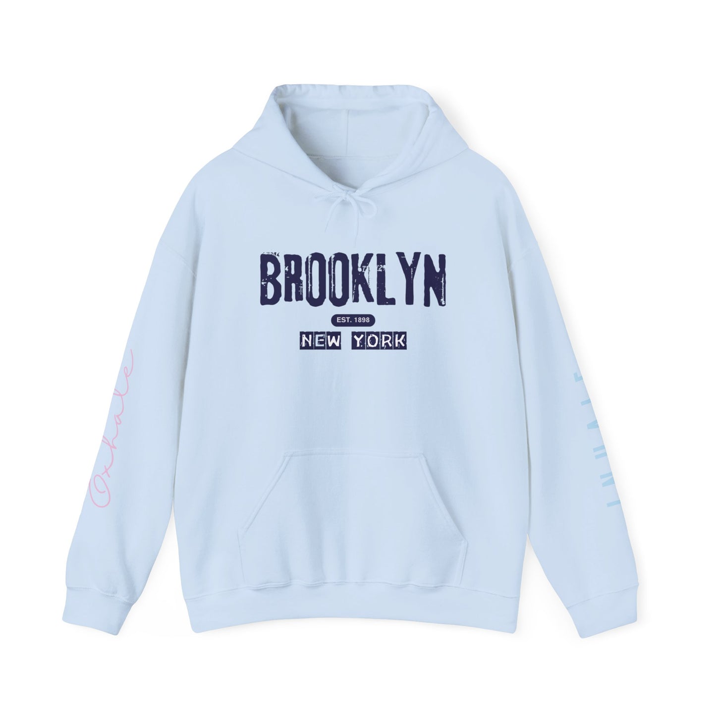 Brooklyn NY Vintage Logo Hoodie — New York City Streetwear Pullover