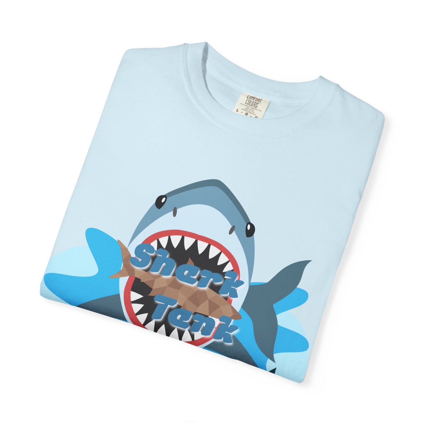 Shark Graphic T-Shirt — 'Shark' Ocean Illustration Tee