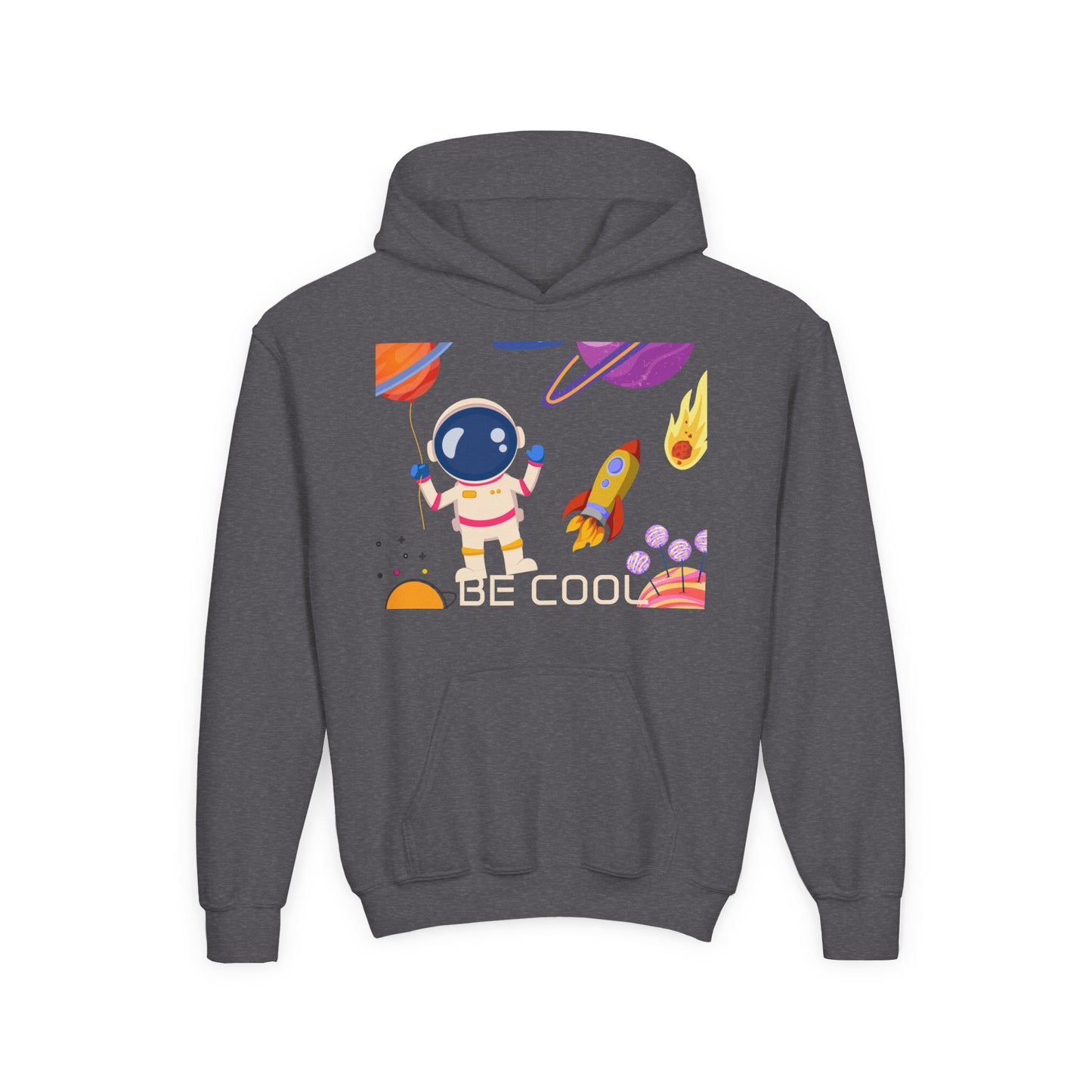 Kids Space Hoodie – Cute Astronaut Rocket Sweatshirt for Boys & Girls - Custom design