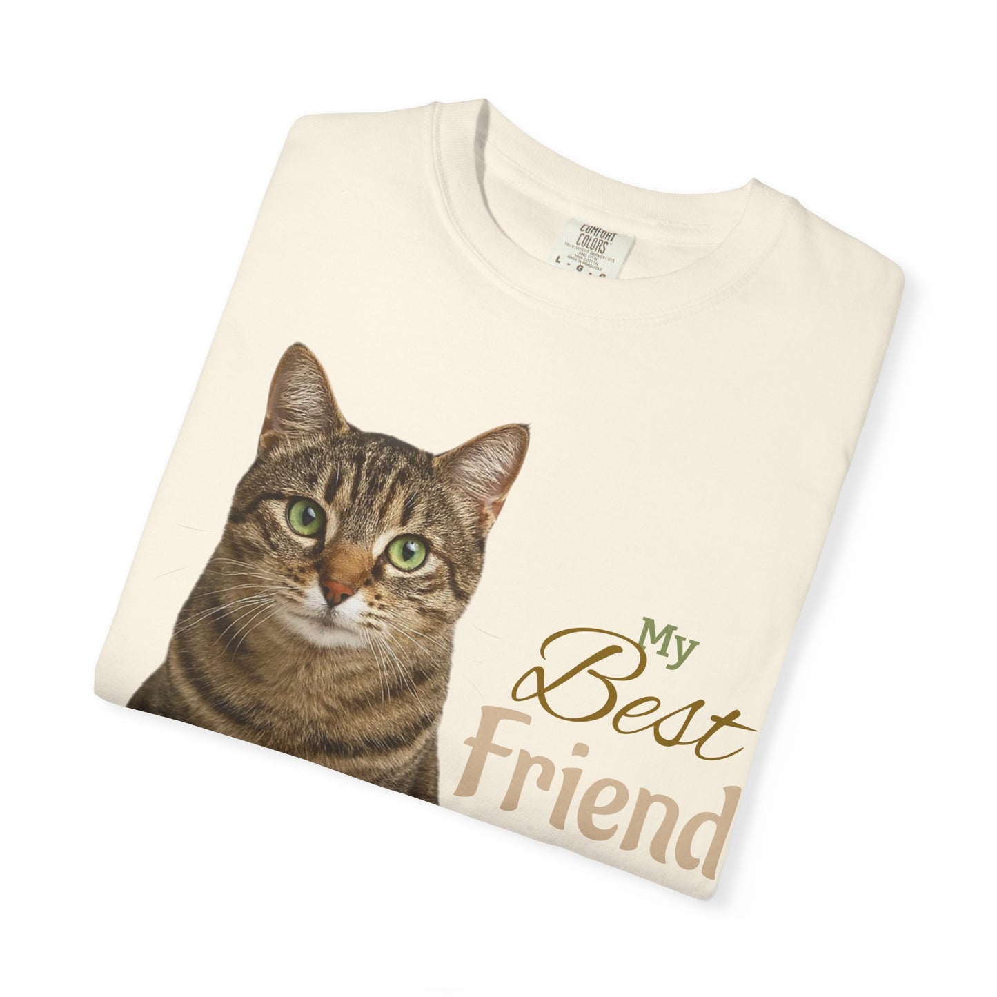 Pet Custom Image and Name Cat, Dog etc “My Best Friend” T-Shirt