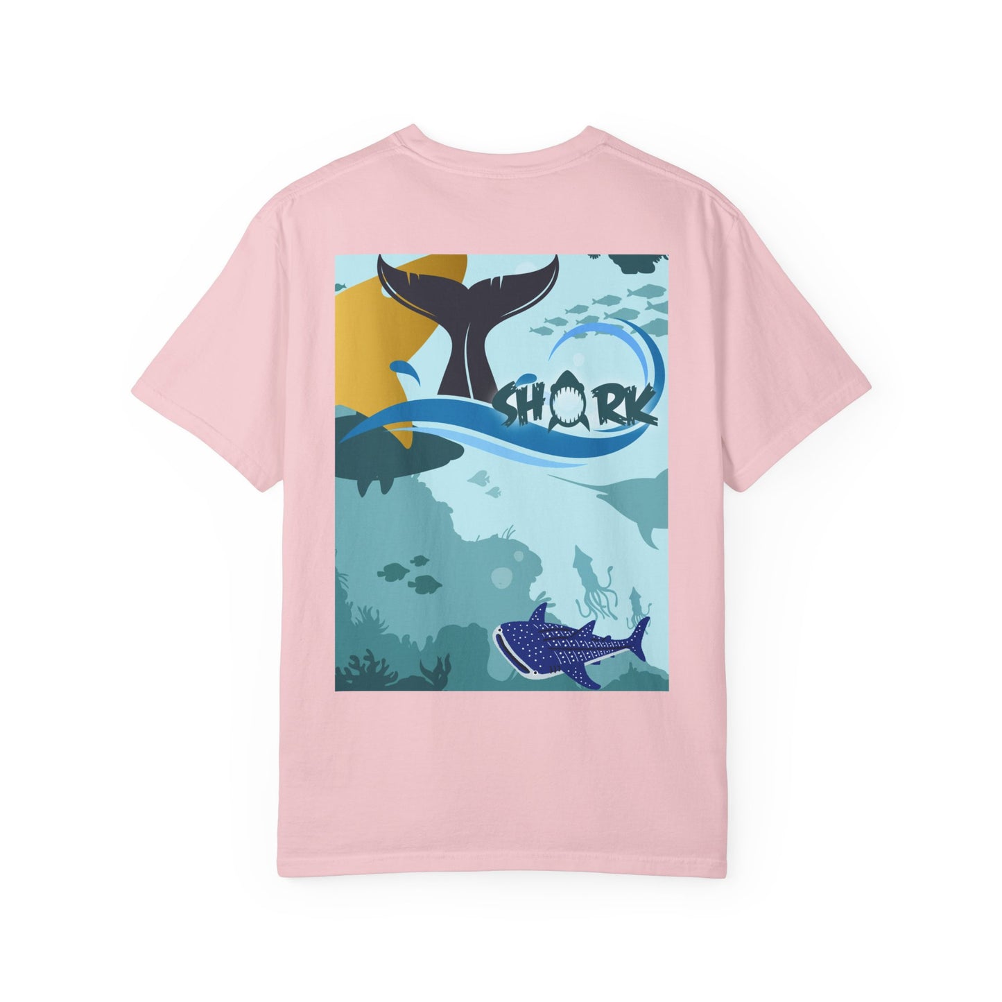 Shark Graphic T-Shirt — 'Shark' Ocean Illustration Tee