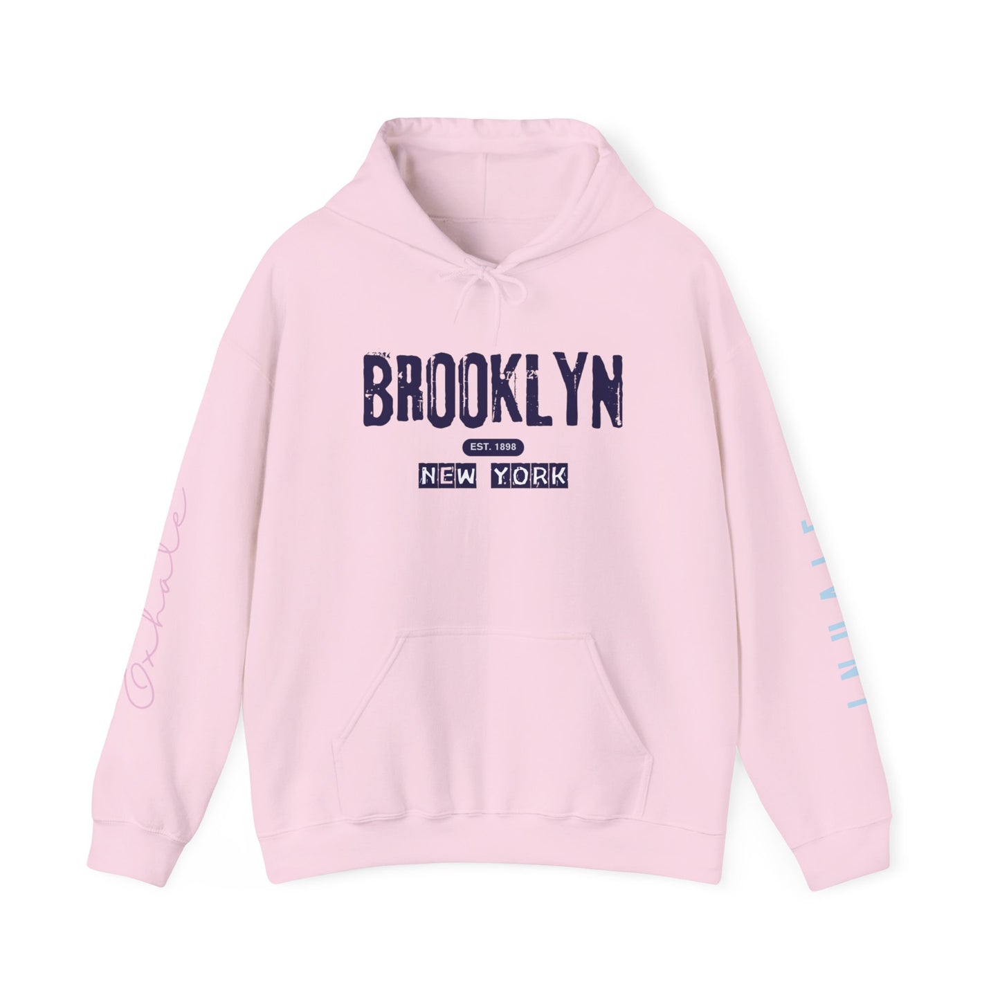 Brooklyn NY Vintage Logo Hoodie — New York City Streetwear Pullover