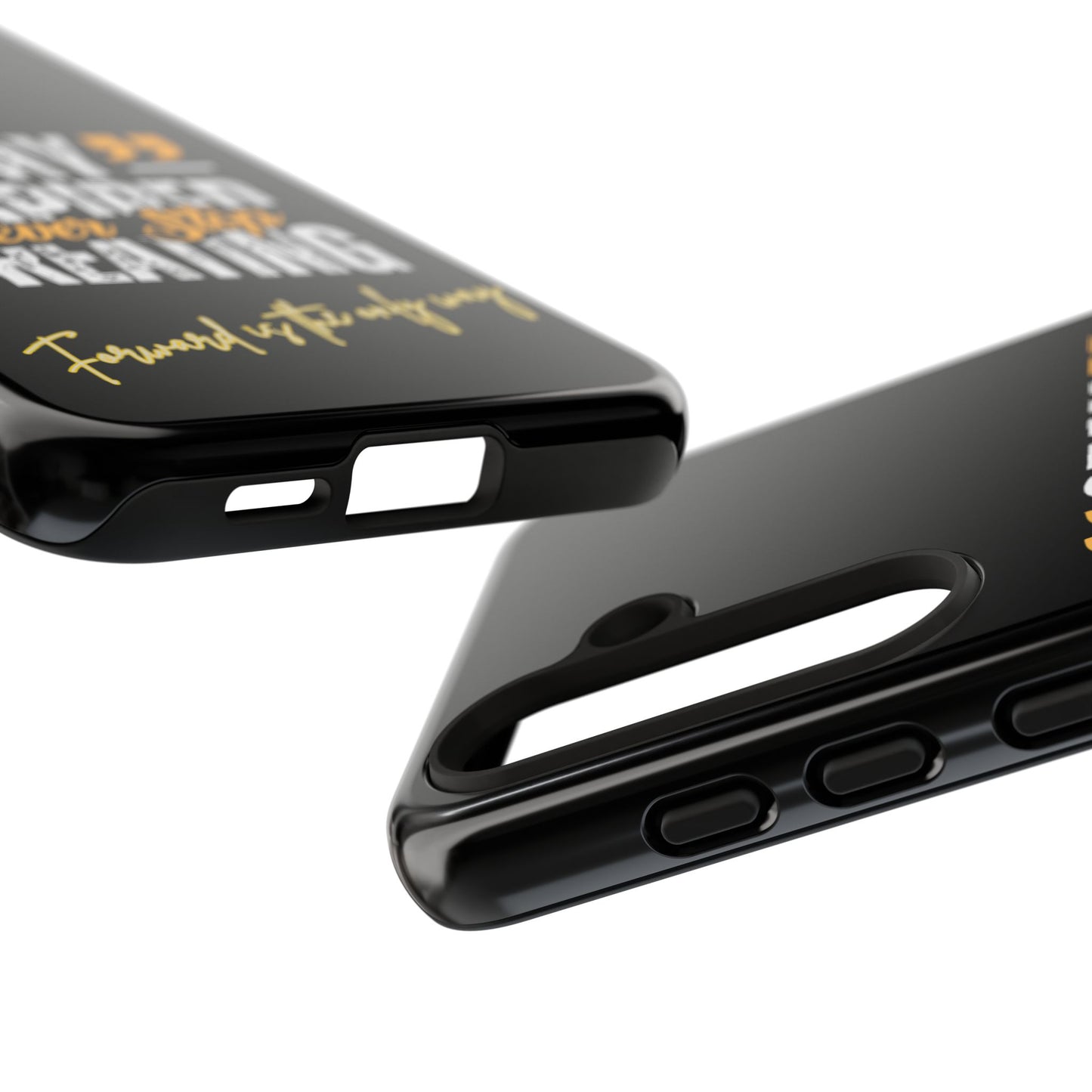 Inspirational Phone Case — “Stay Inspired, Never Stop Creating” Protective Cover