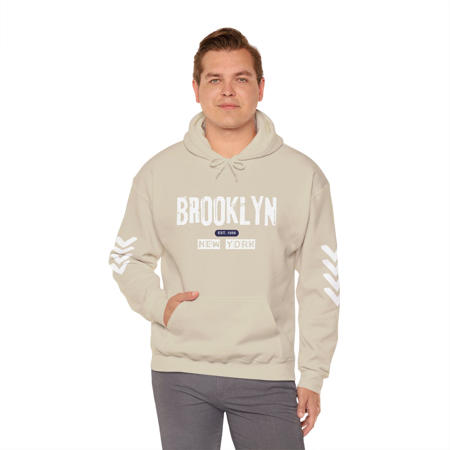 Best Hoodie New York — Urban Brooklyn NY Vintage Logo Sweatshirt