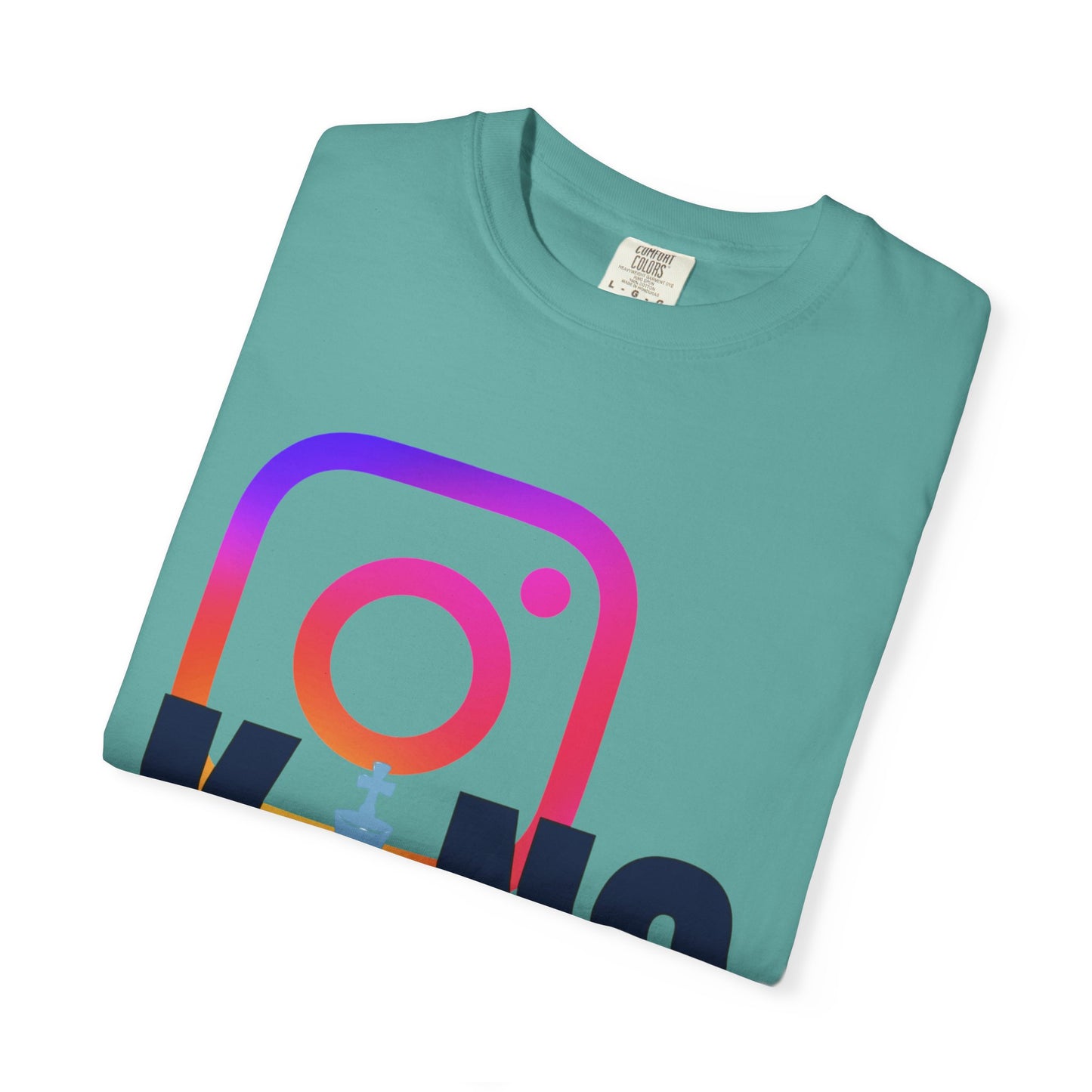 Instagram King T-Shirt — Custom @myChannel Name Social Media Tee