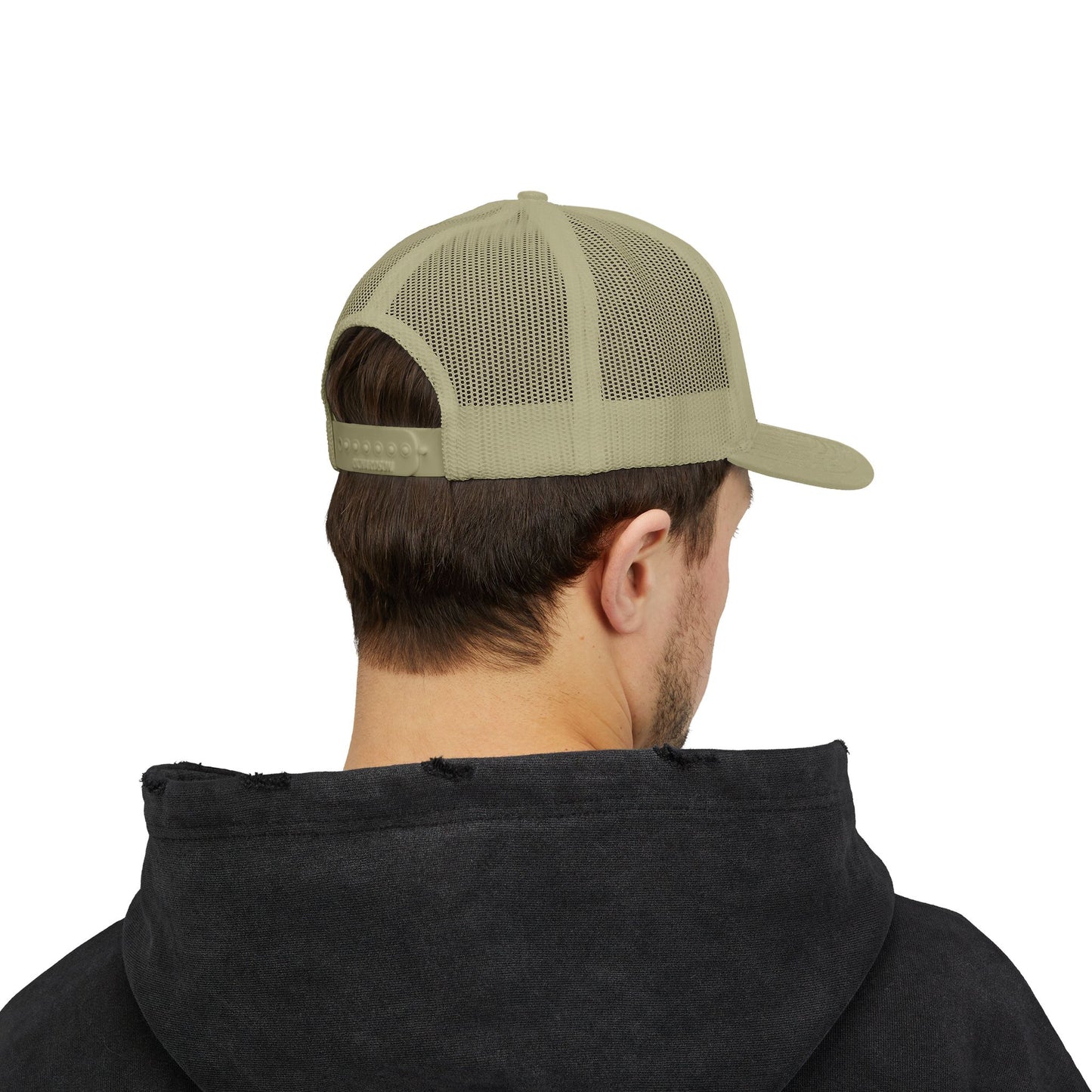 Brooklyn Trucker Cap – Vintage Sequin Patch Snapback