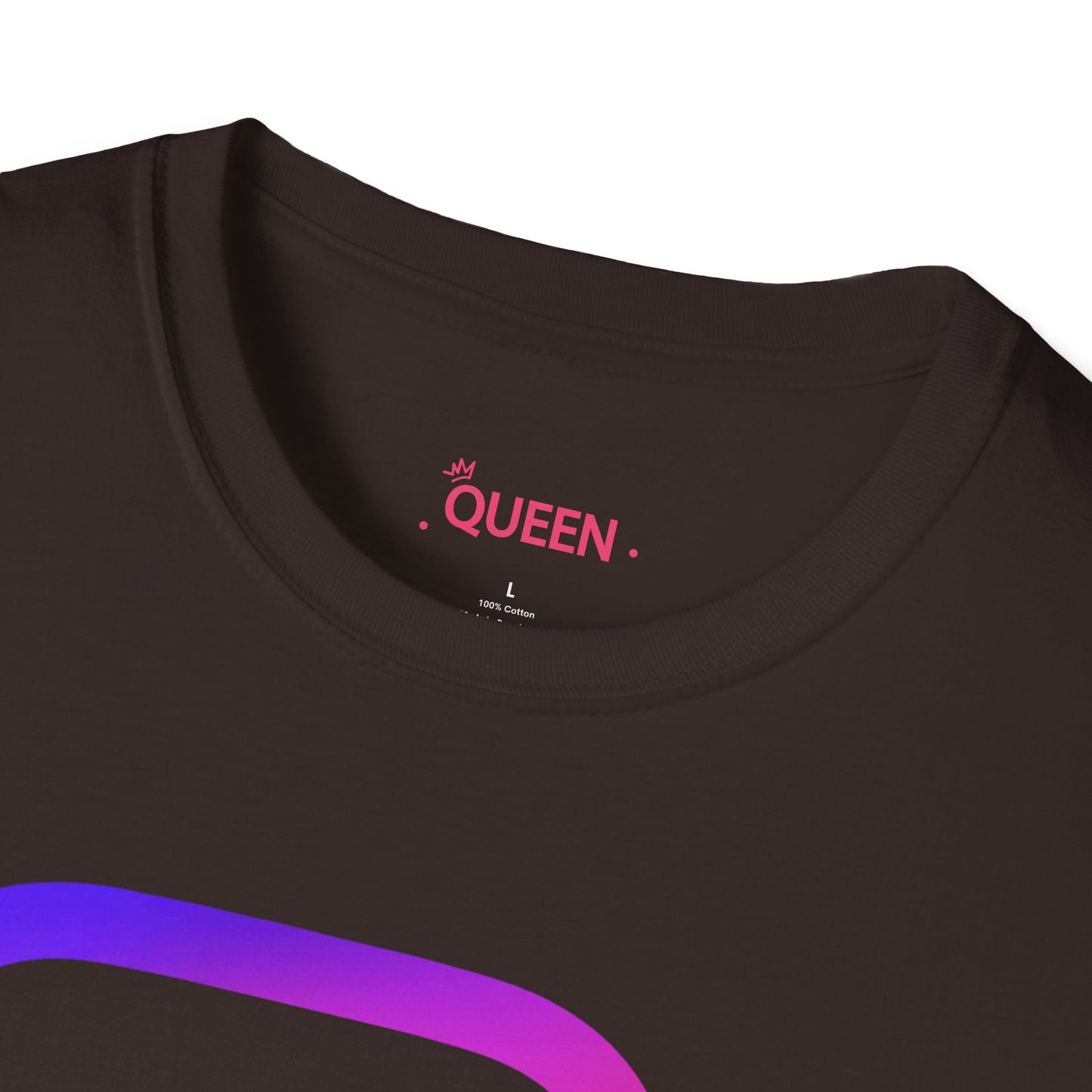 Instagram Queen T-Shirt — "Queen" Social Media Tee with Custom @handle