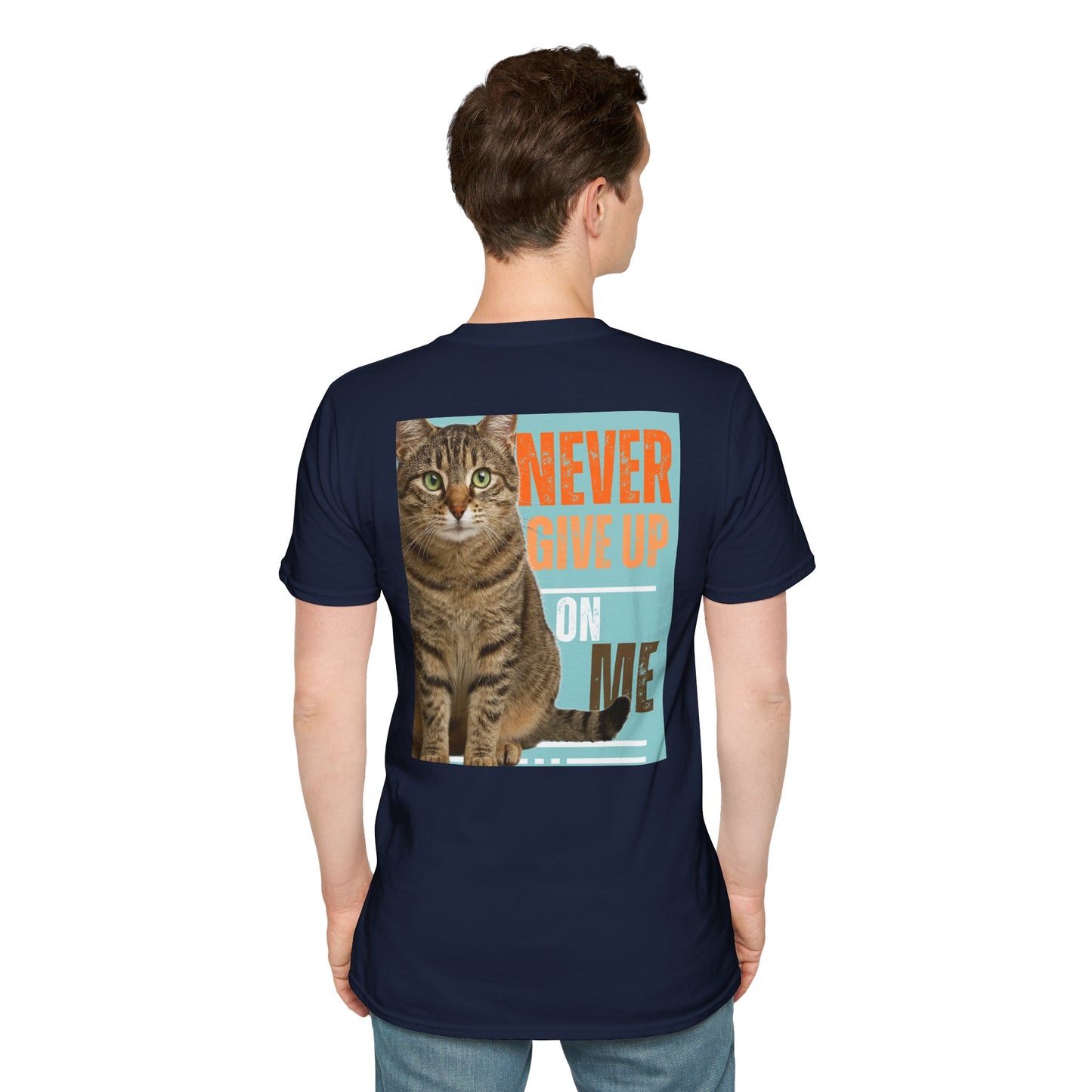 Life Is Beautiful Cat T-Shirt — Inspirational Cat Graphic Tee