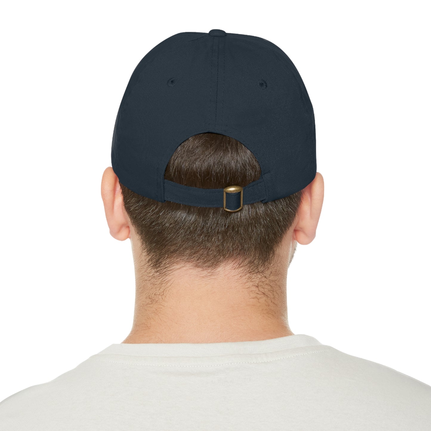 King 1990 Vintage Leather Patch Dad Hat
