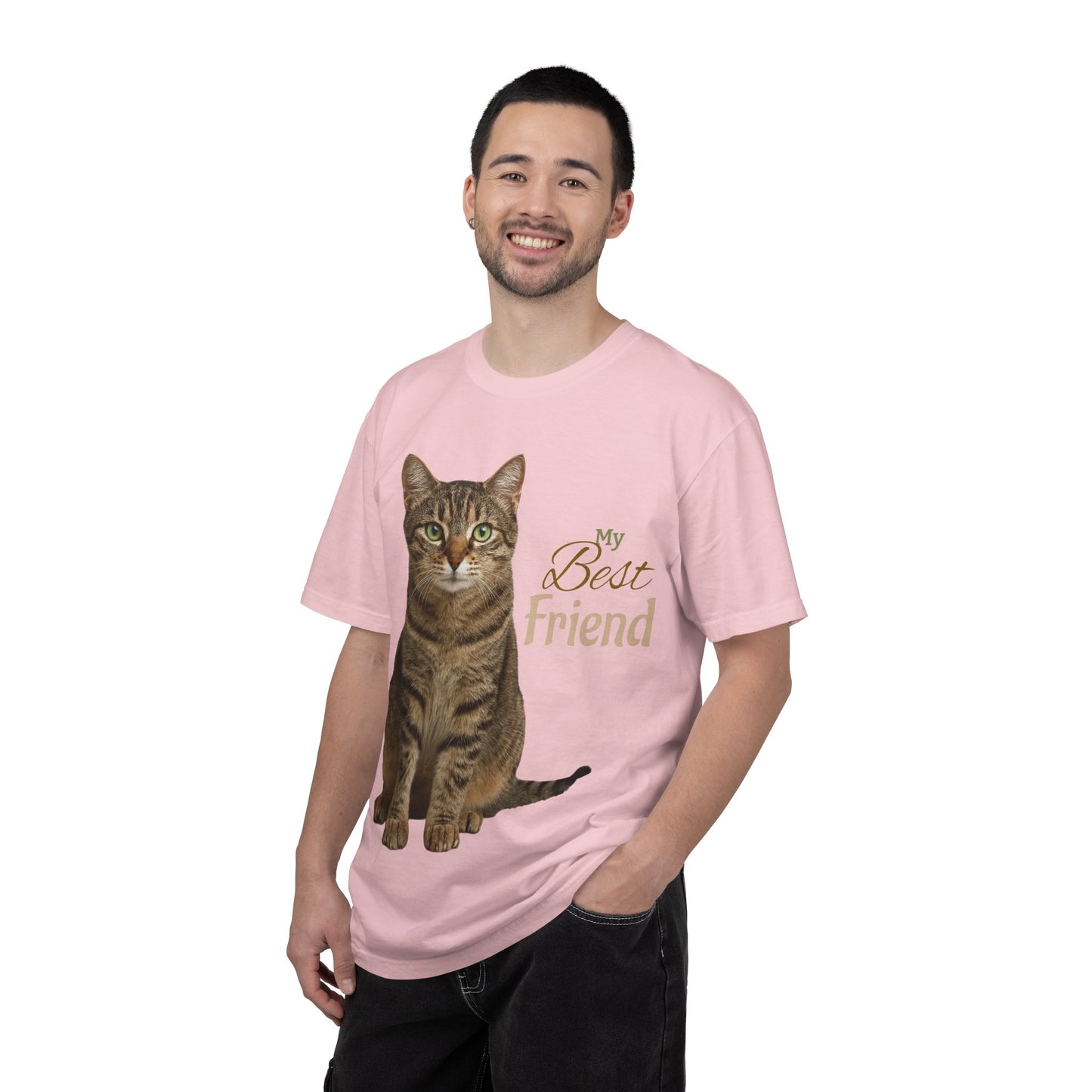Pet Custom Image and Name Cat, Dog etc “My Best Friend” T-Shirt