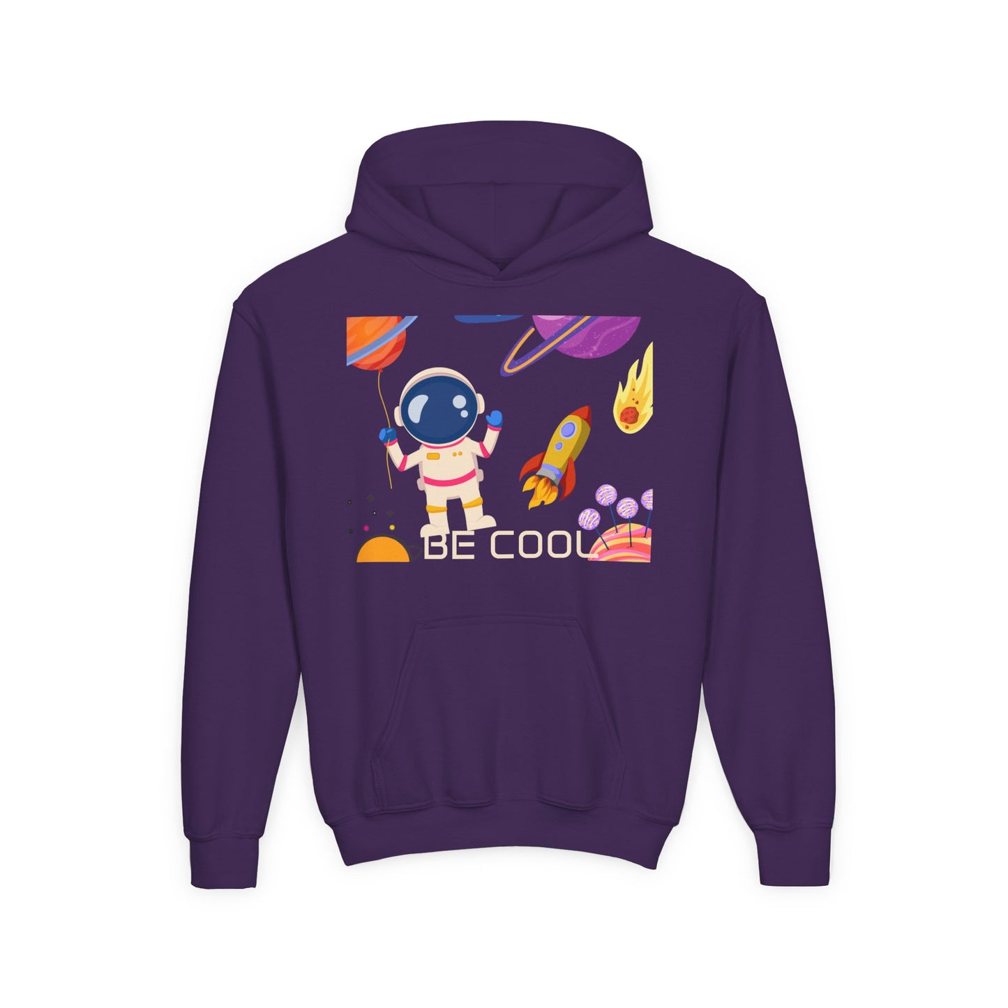 Kids Space Hoodie – Cute Astronaut Rocket Sweatshirt for Boys & Girls - Custom design