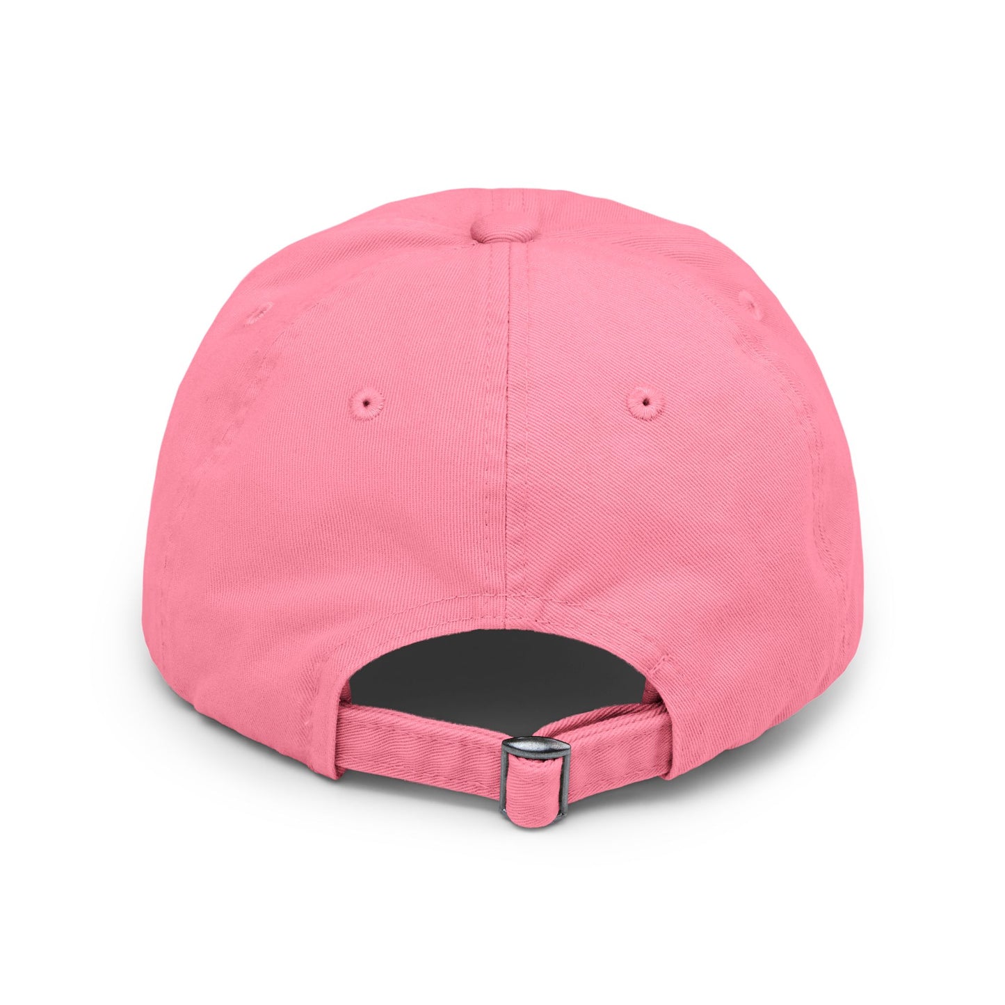 Never Give Up Distressed Cap — Motivational Baseball Hat