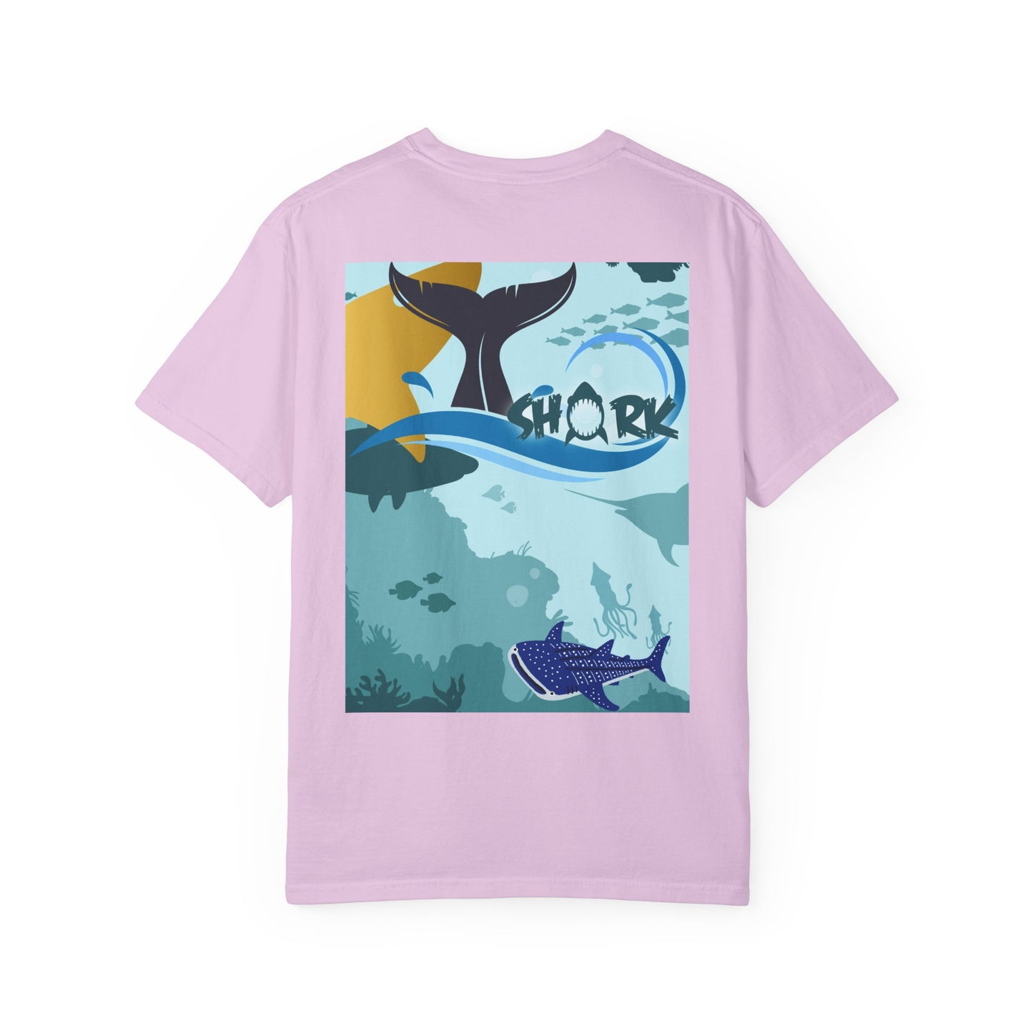Shark Graphic T-Shirt — 'Shark' Ocean Illustration Tee
