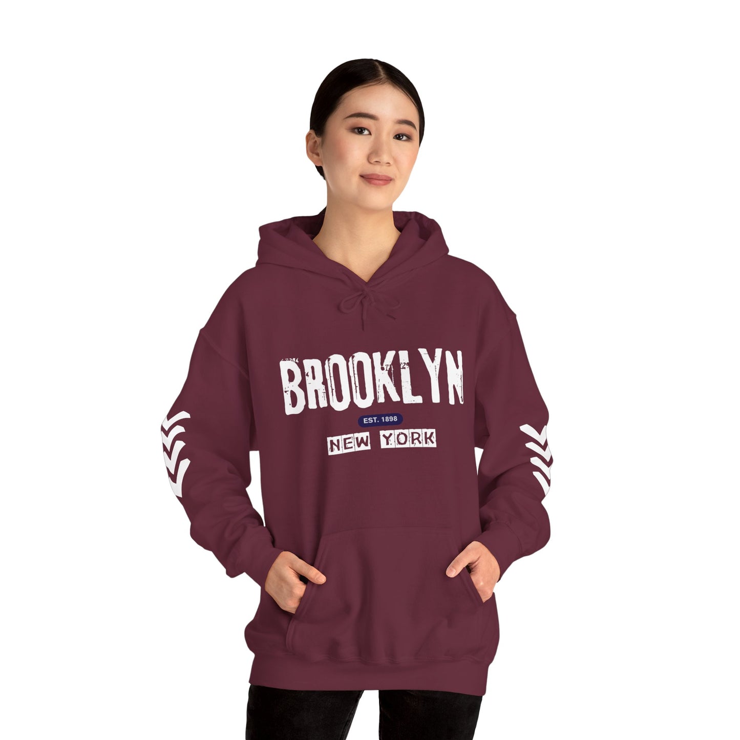Best Hoodie New York — Urban Brooklyn NY Vintage Logo Sweatshirt