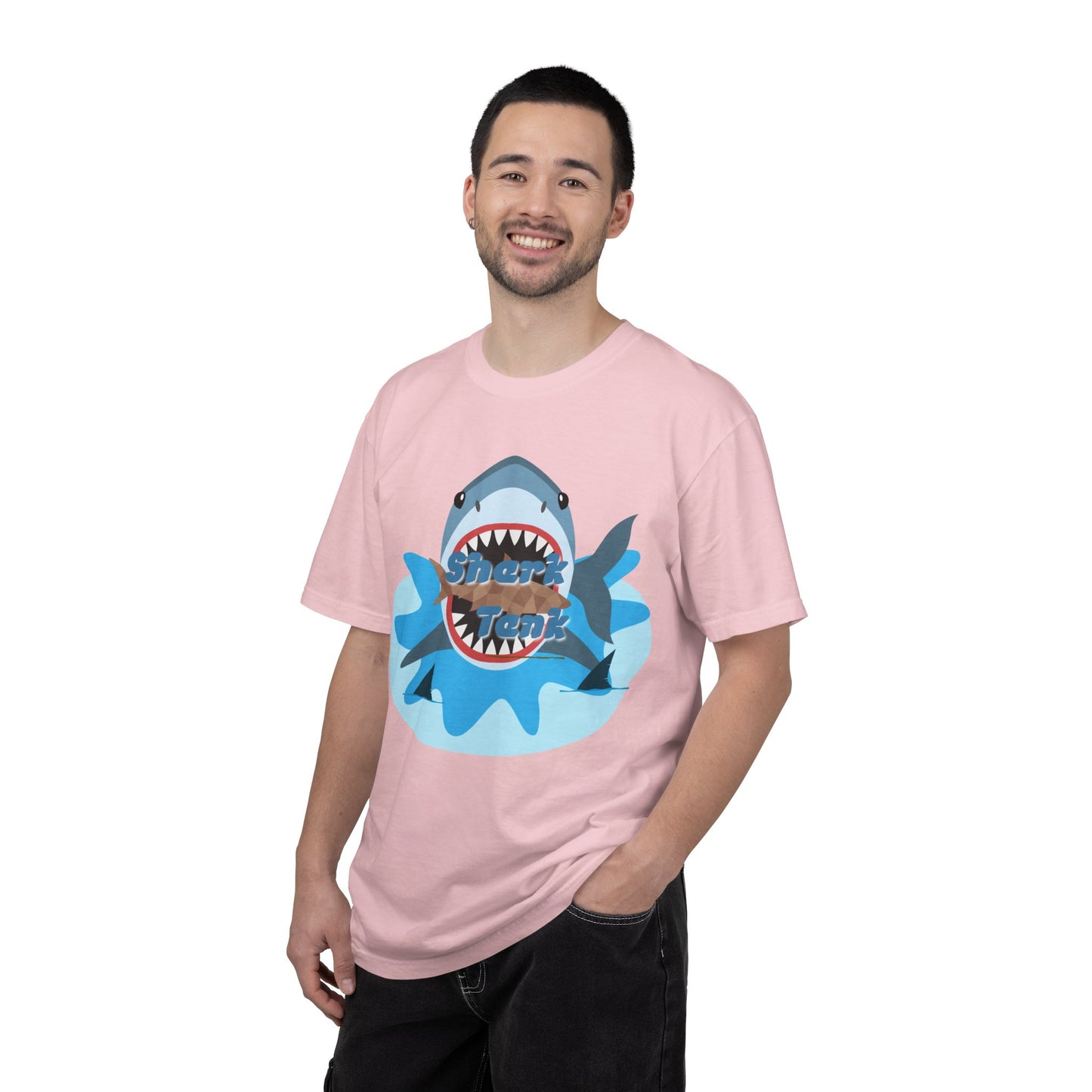 Shark Graphic T-Shirt — 'Shark' Ocean Illustration Tee