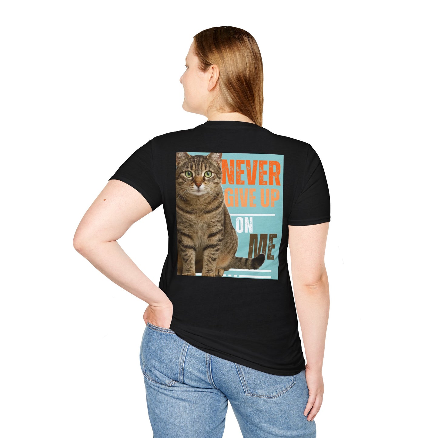 Life Is Beautiful Cat T-Shirt — Inspirational Cat Graphic Tee