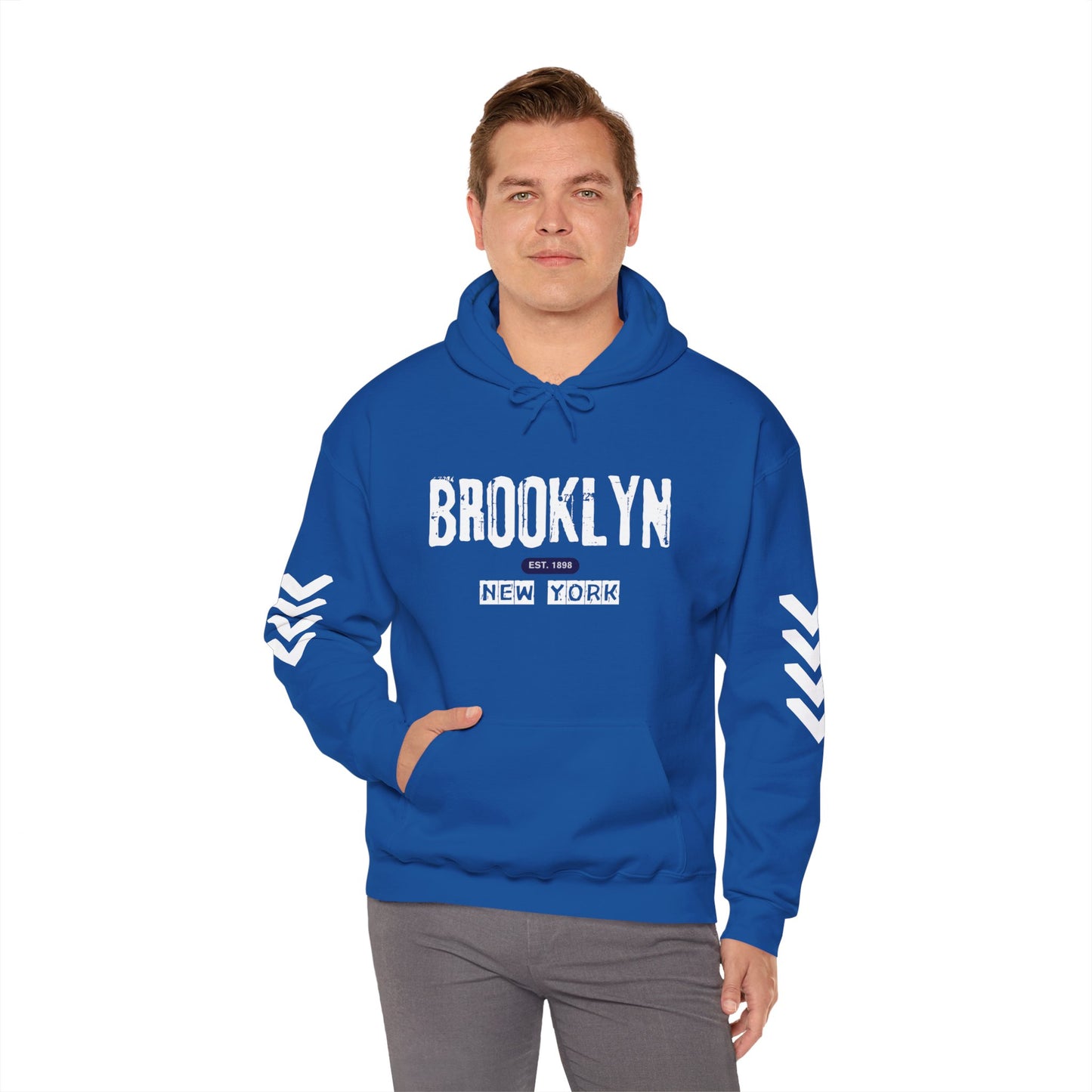 Best Hoodie New York — Urban Brooklyn NY Vintage Logo Sweatshirt