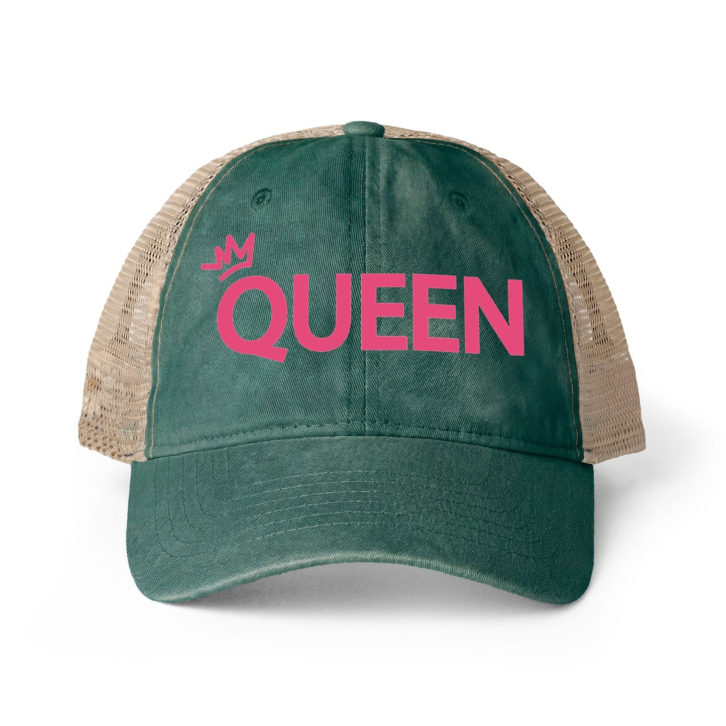 Women's Washed Mesh-Back Cap