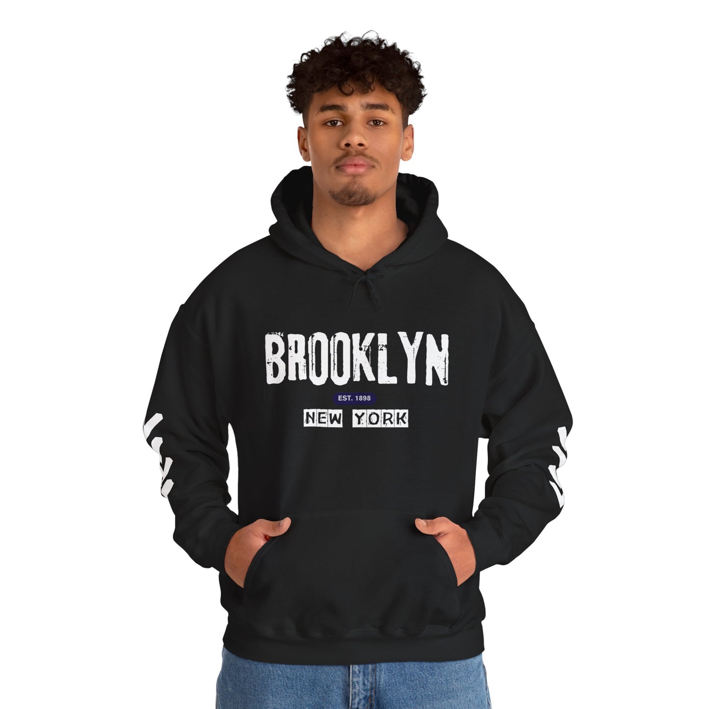 Best Hoodie New York — Urban Brooklyn NY Vintage Logo Sweatshirt