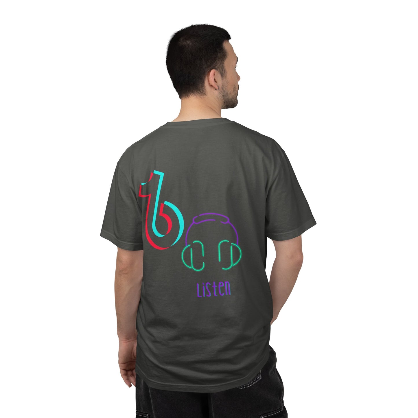 TikTok King T-Shirt — Custom Channel Name Music Tee Tiktok custom Name Tee
