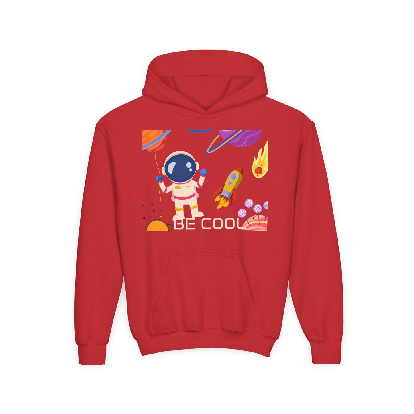 Kids Space Hoodie – Cute Astronaut Rocket Sweatshirt for Boys & Girls - Custom design