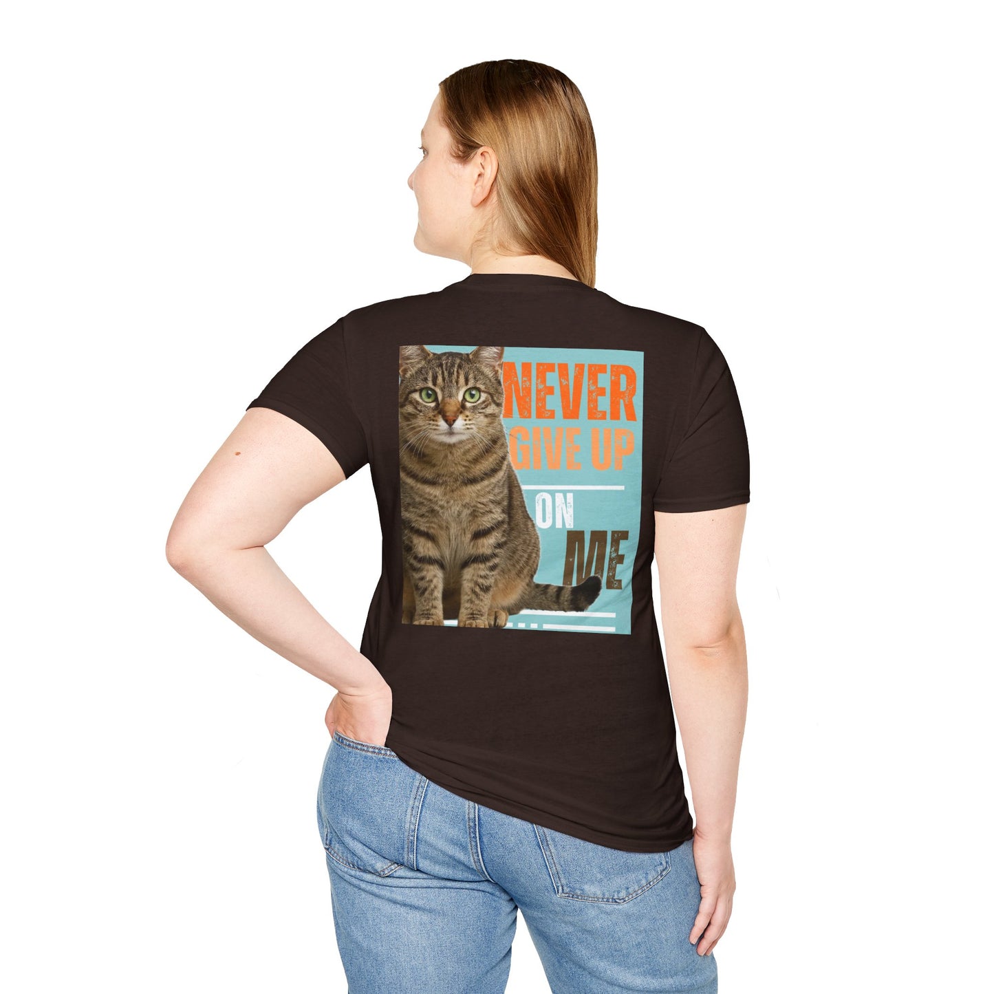 Life Is Beautiful Cat T-Shirt — Inspirational Cat Graphic Tee