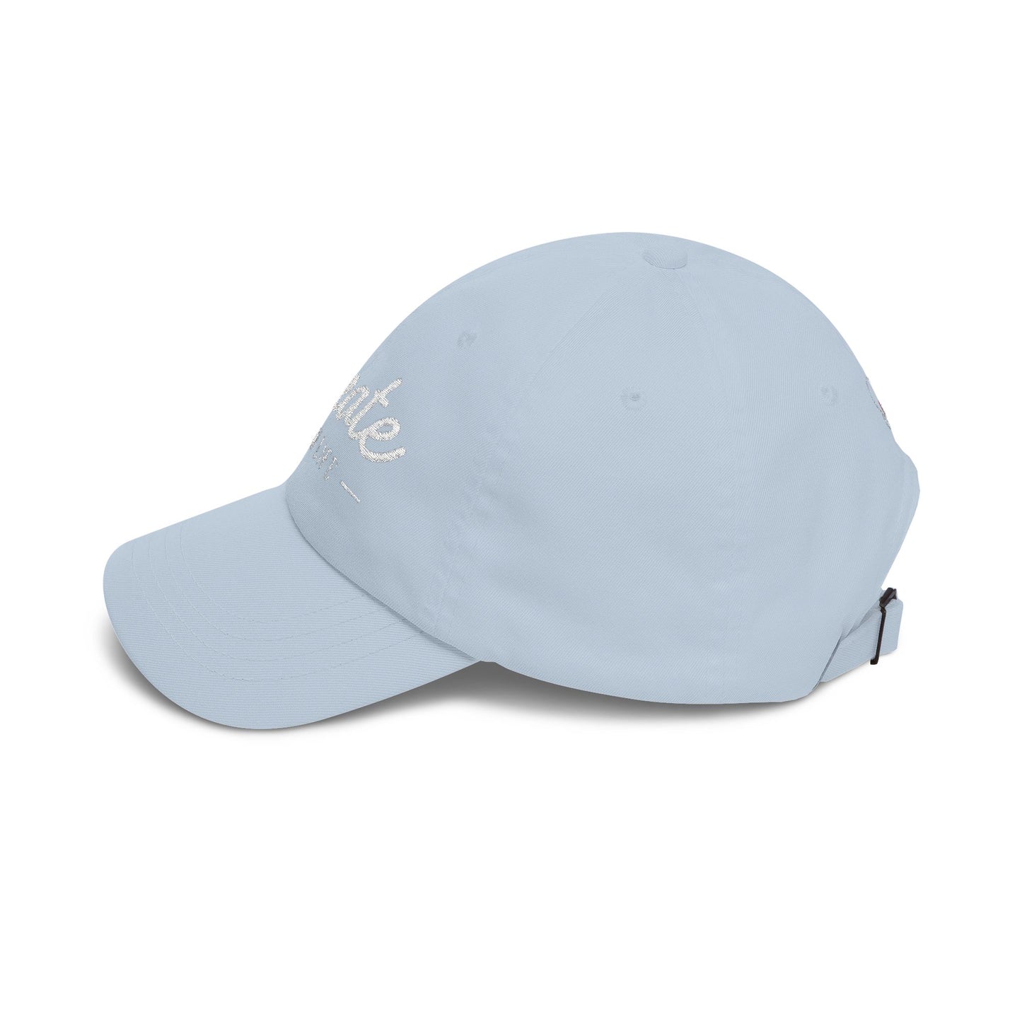 Create New Life — Embroidered White Baseball Cap for Regular Use