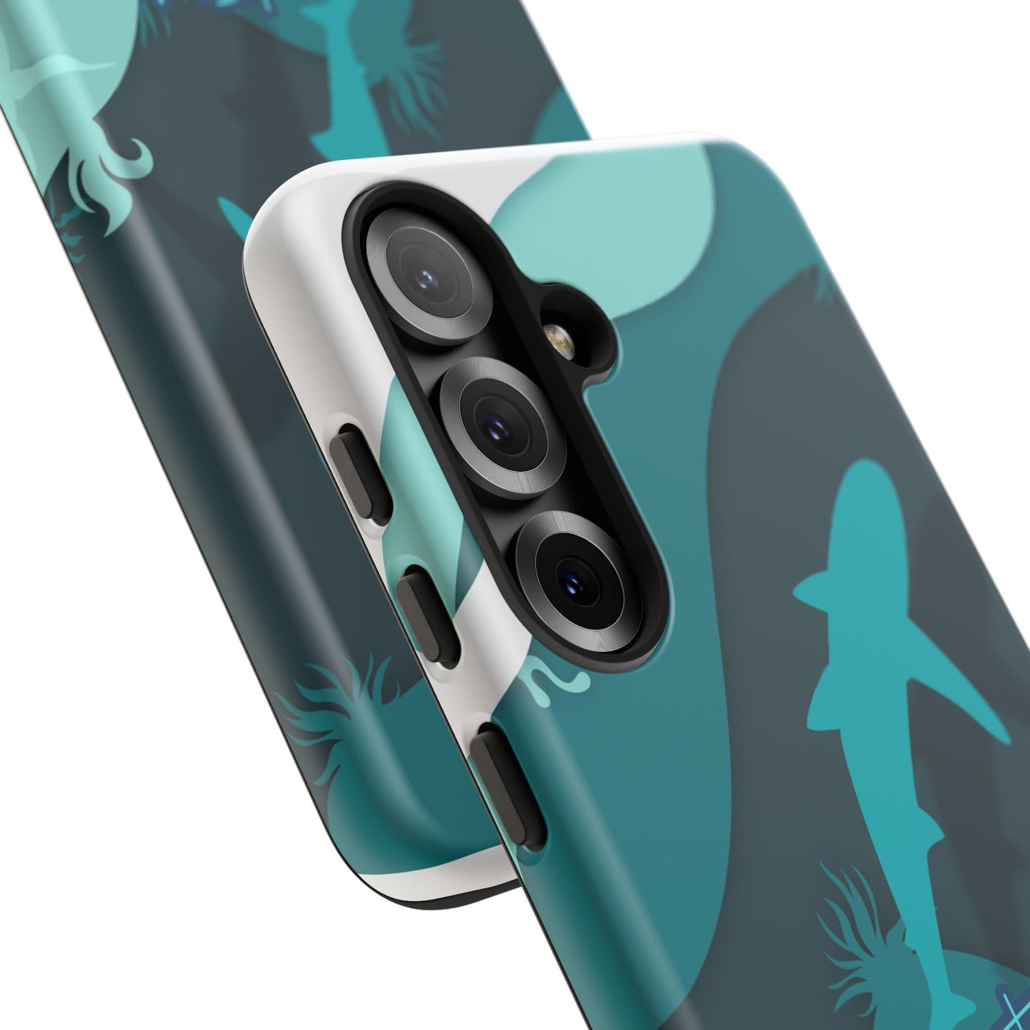 Blue Ocean Phone Case - "Adventure is Worthwhile" Teal Protective Cover