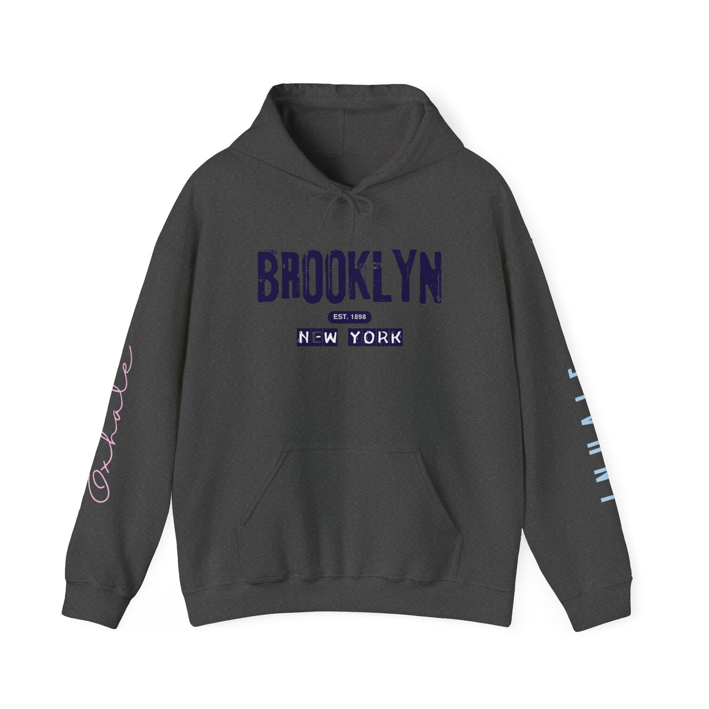 Brooklyn NY Vintage Logo Hoodie — New York City Streetwear Pullover
