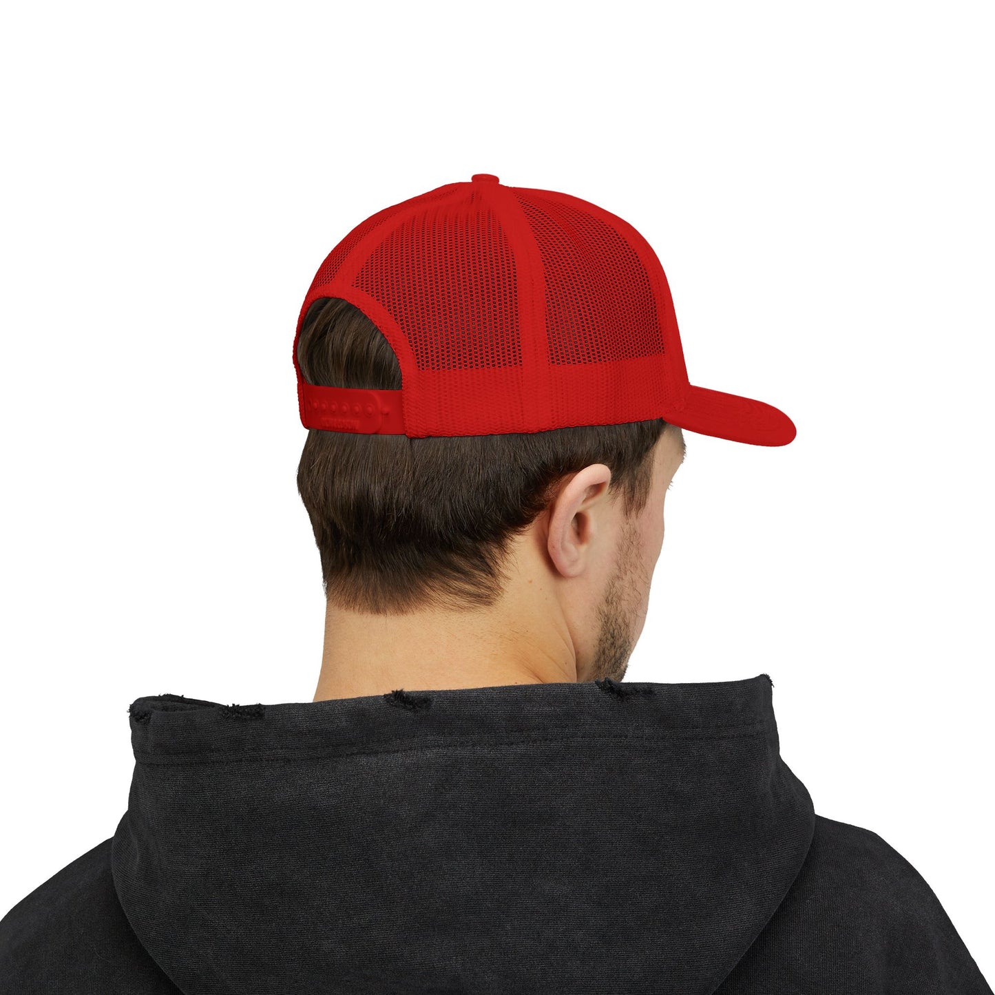 Brooklyn Trucker Cap – Vintage Sequin Patch Snapback